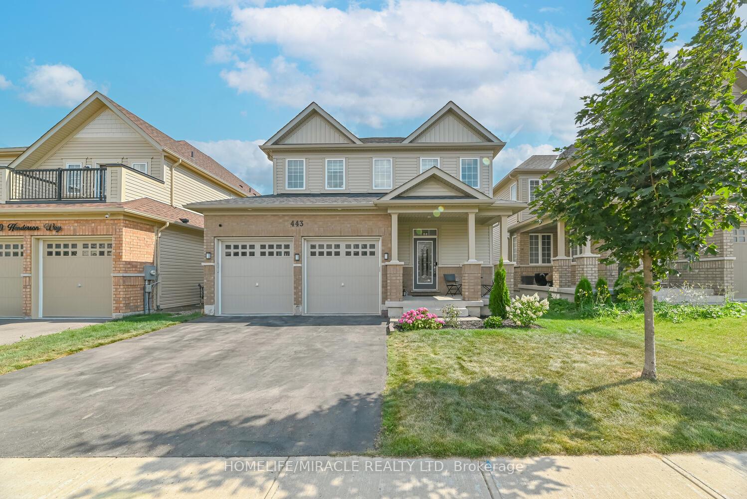 Front of 443 Henderson Way