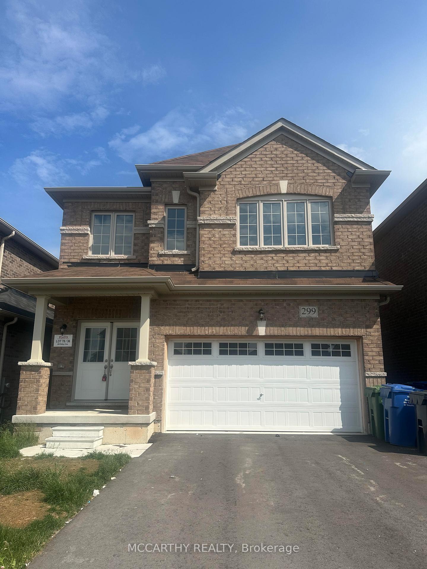 Front of 299 Ridley Crescent