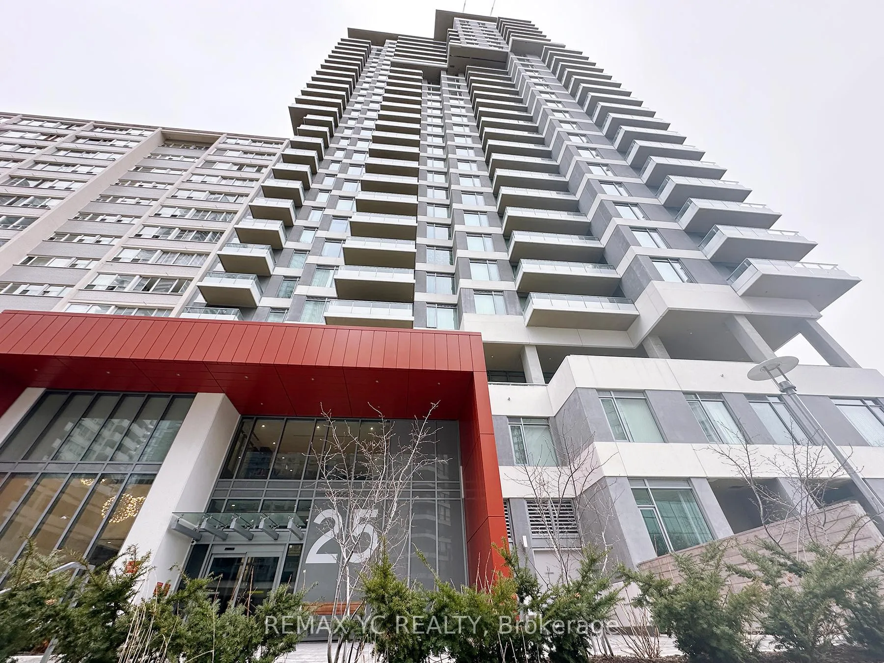 Front of Unit 2403, 25 Holly Street
