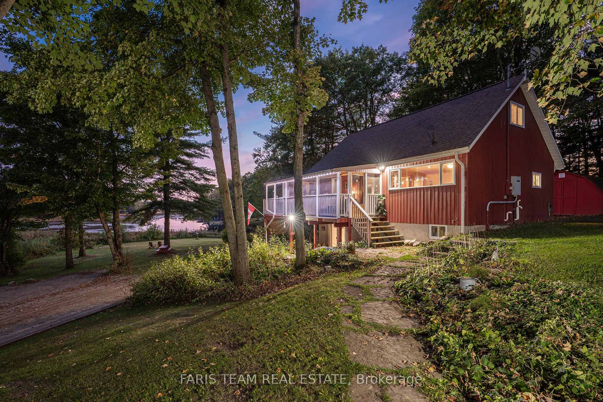 Front of 1472 Otter Point Road