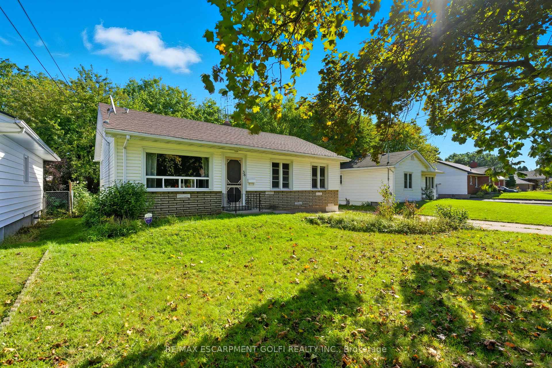 Front of 36 Woodelm Drive