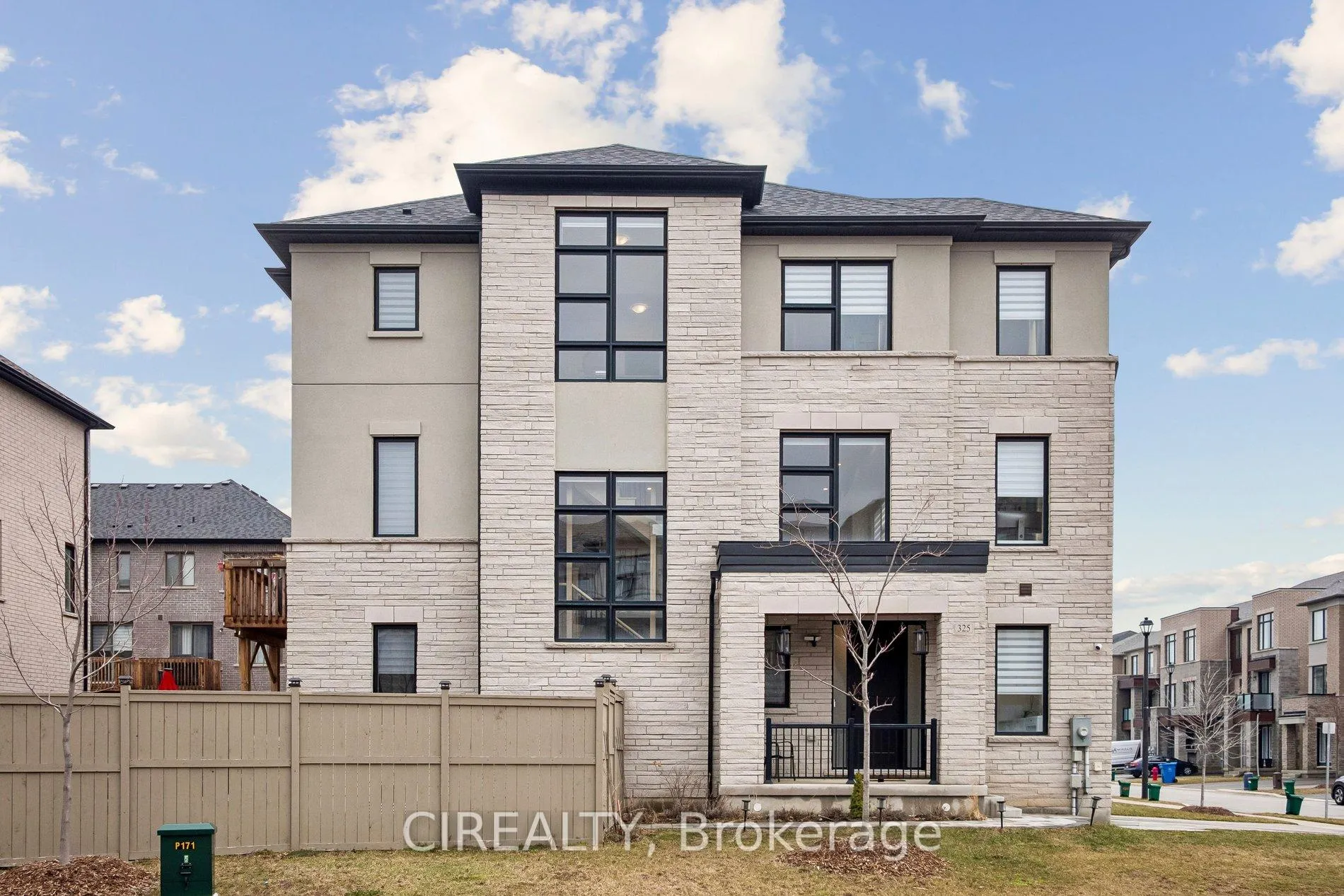 Front of 325 Laplante Street