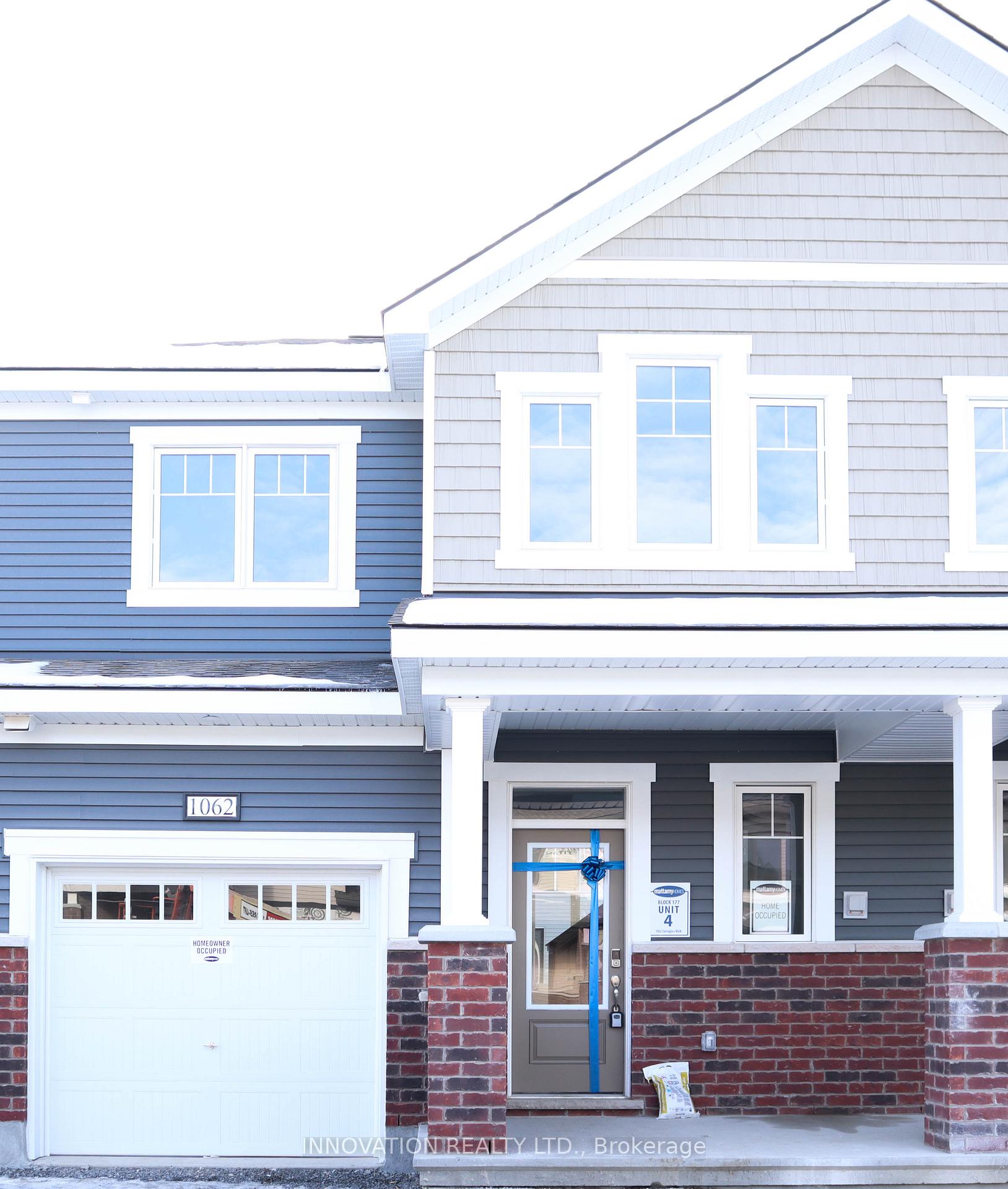 Photo 1 of 1062 Curraglass Walk, Ottawa, Stittsville (North) — HOMEH