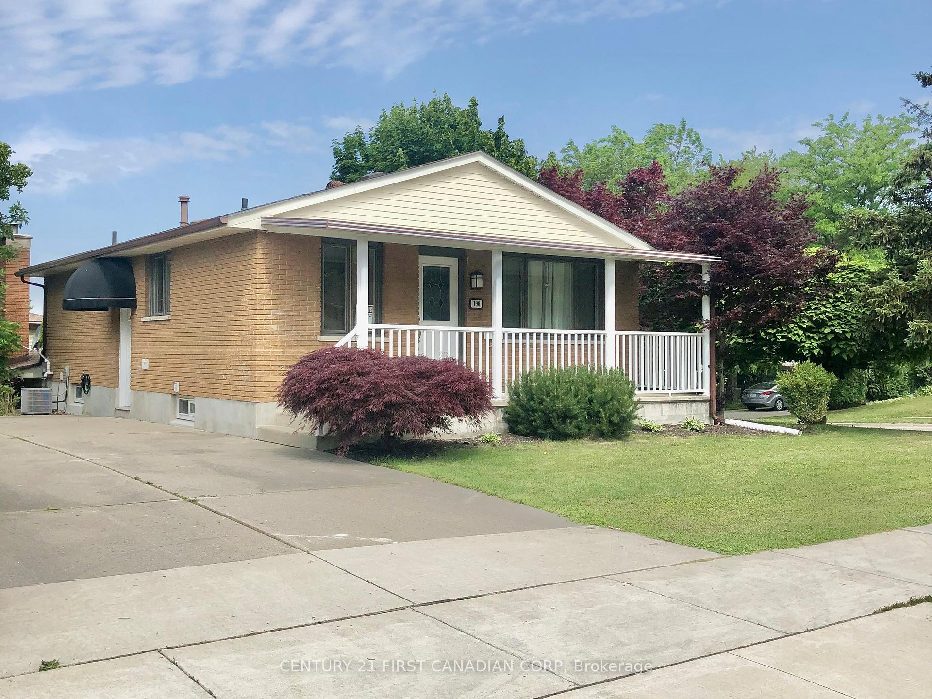 Front of 190 Fairview Avenue