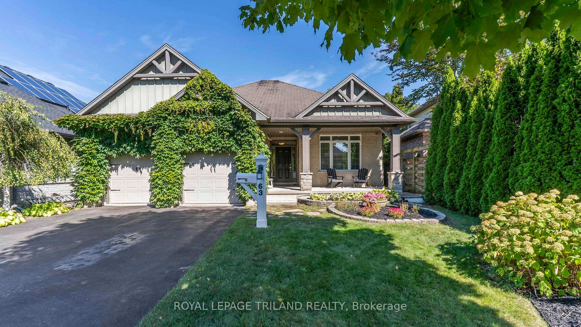 Front of 63 Hummingbird Lane