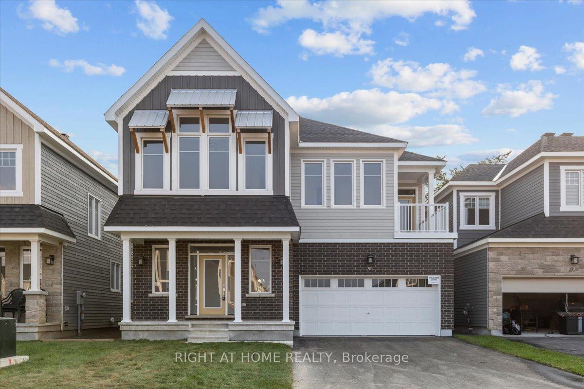Photo 1 of 91 Hackamore Crescent, Ottawa, Goulbourn Twp From Franktown Rd/South To Rideau — HOMEH