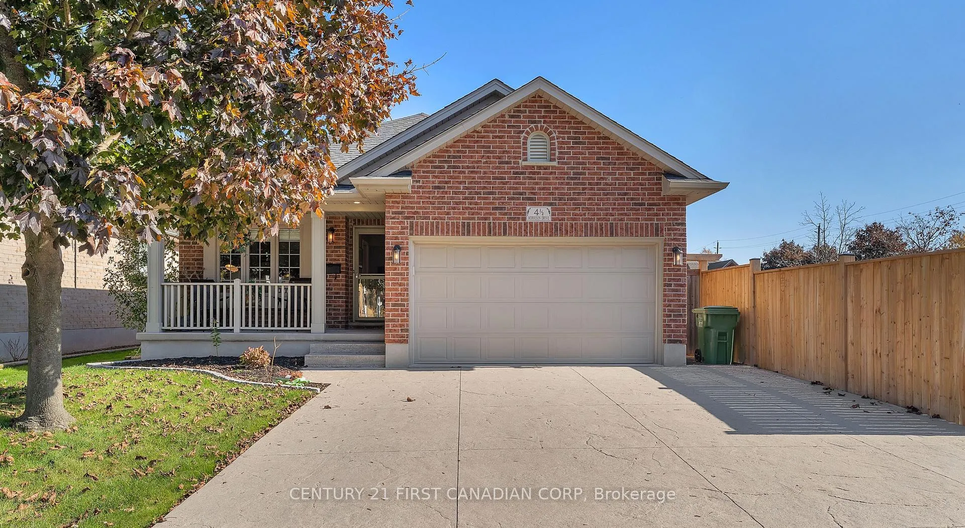 Front of 4.5 Morrison Drive