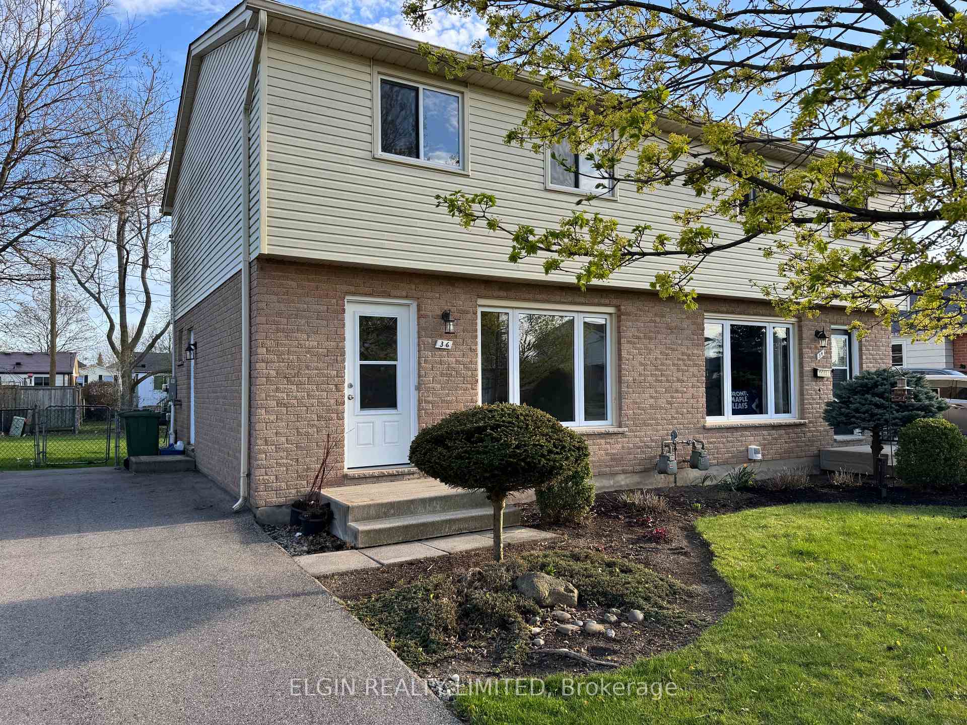 Front of 36 Vanier Place