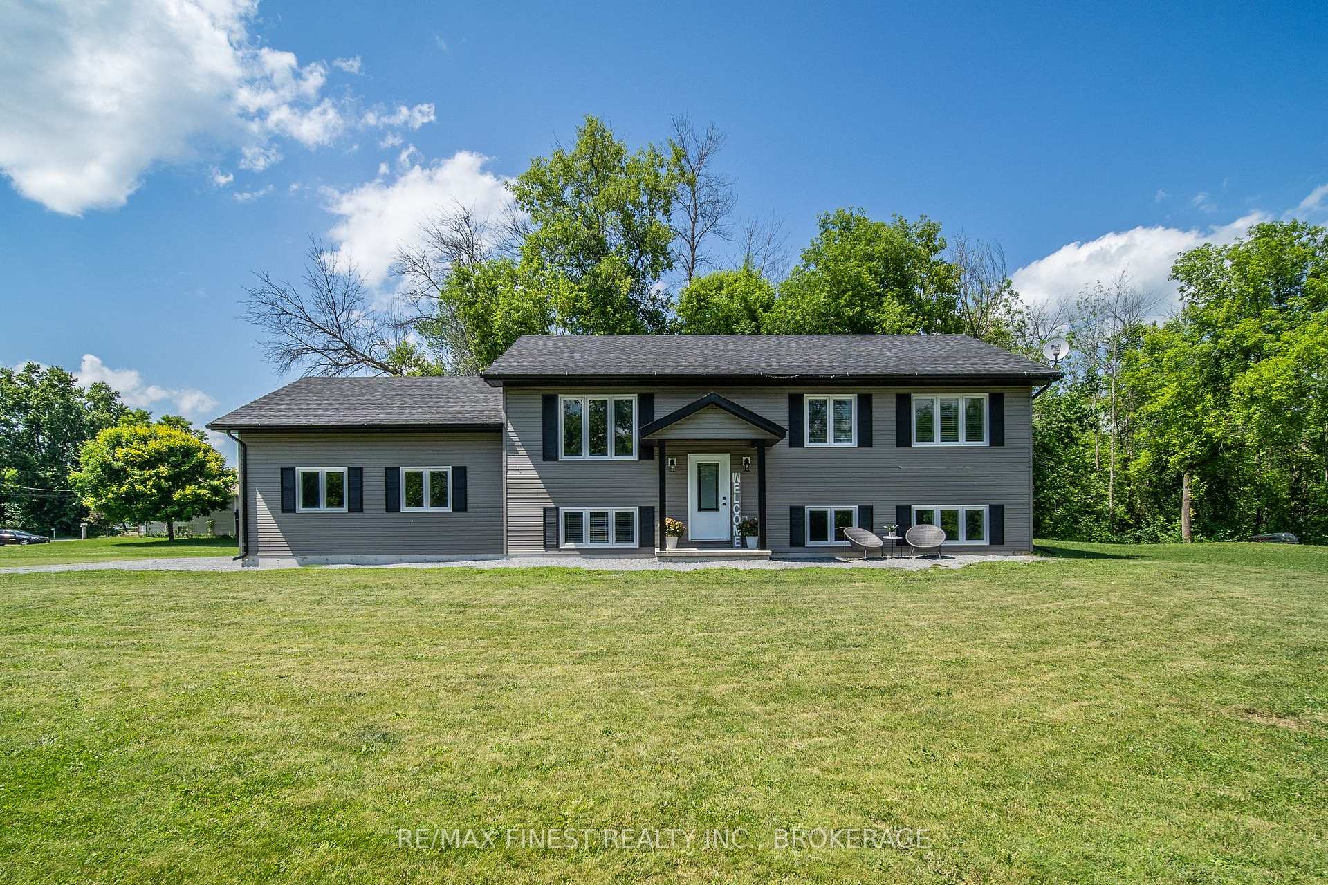 Front of 1524 Lake Road