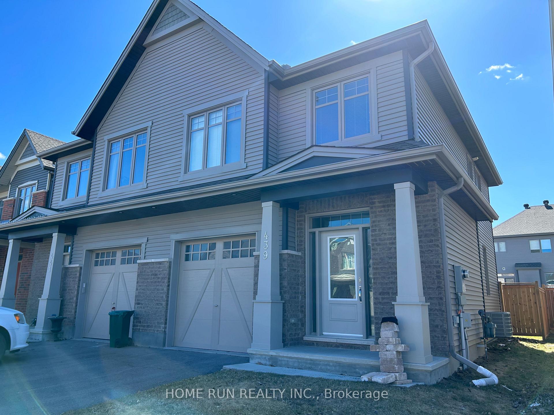 Photo 1 of 439 Warmstone Drive, Ottawa, Stittsville (North) — HOMEH