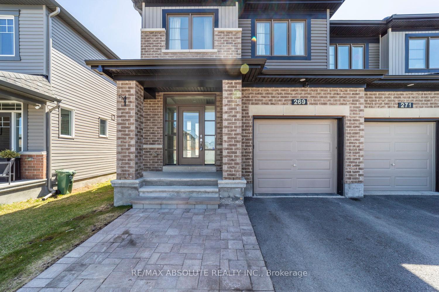 Photo 1 of 269 Kimpton Drive, Ottawa, Stittsville (North) — HOMEH
