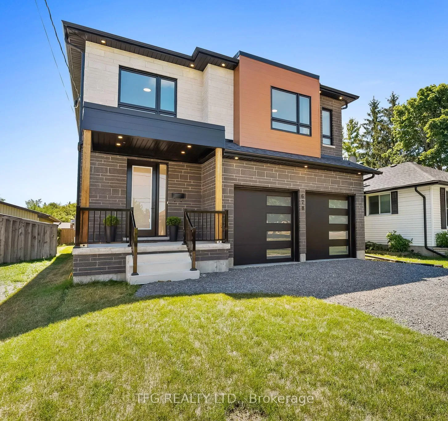 Front of 678 Otonabee Drive