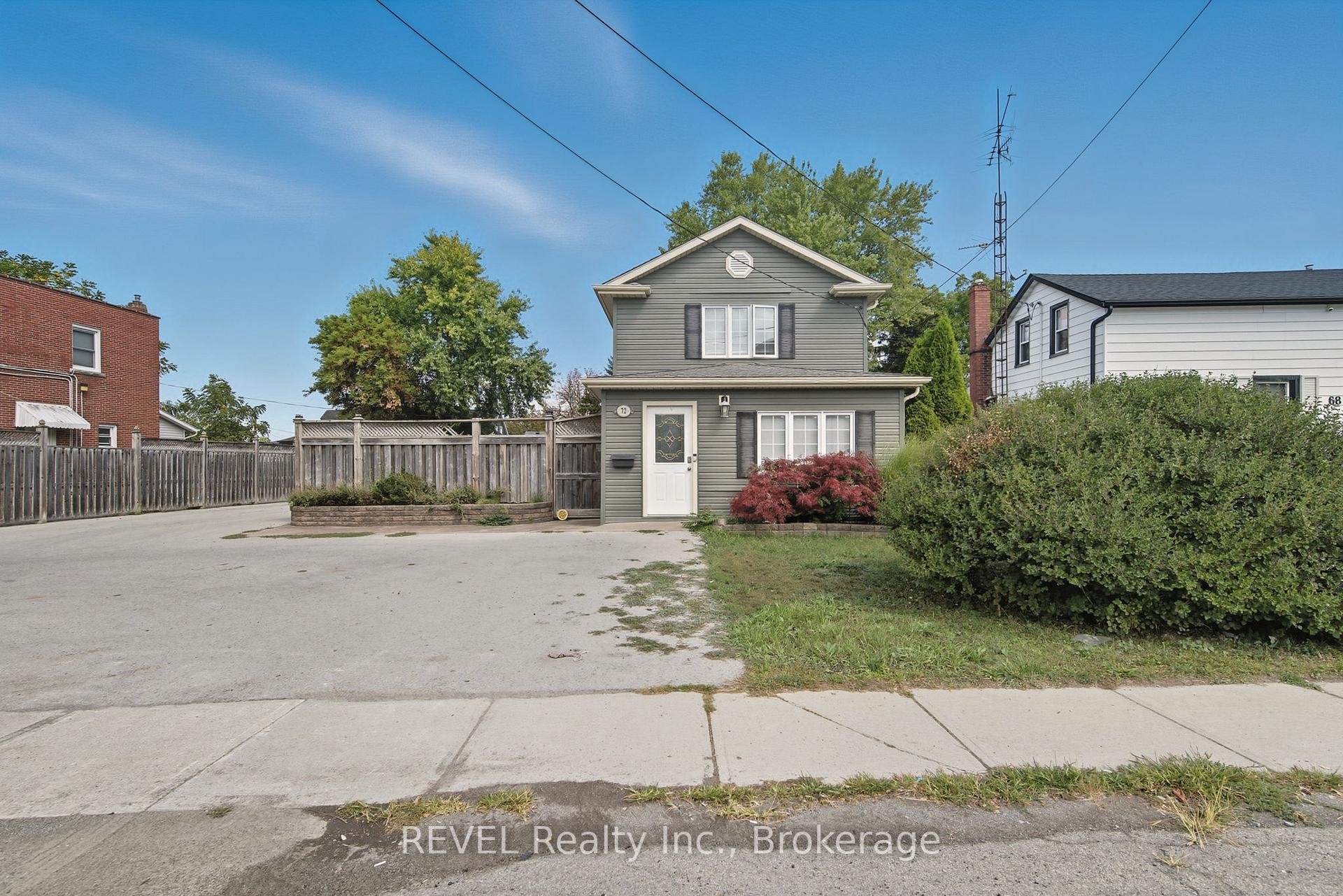 Front of 72 & 74 Merritt Street