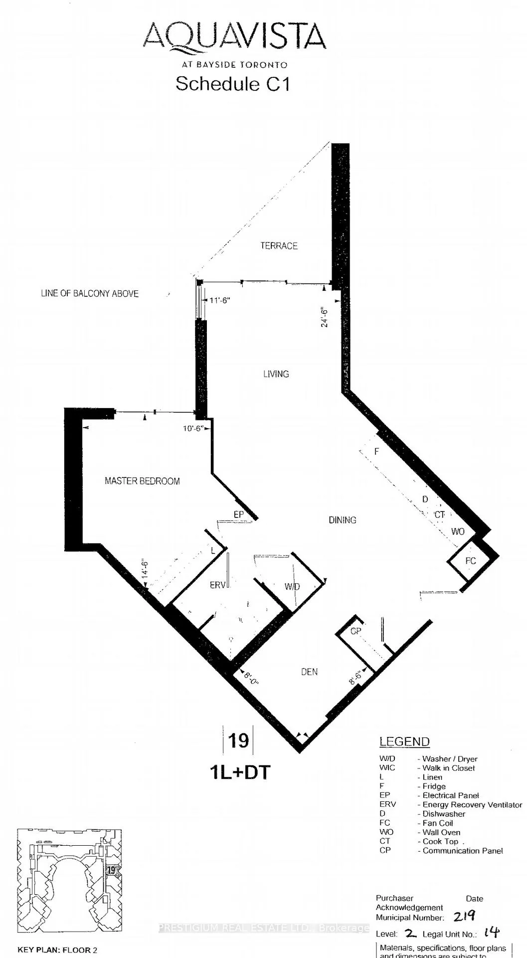Photo 2 of Unit 219, 1 Edgewater Drive, Toronto, Waterfront Communities — HOMEH