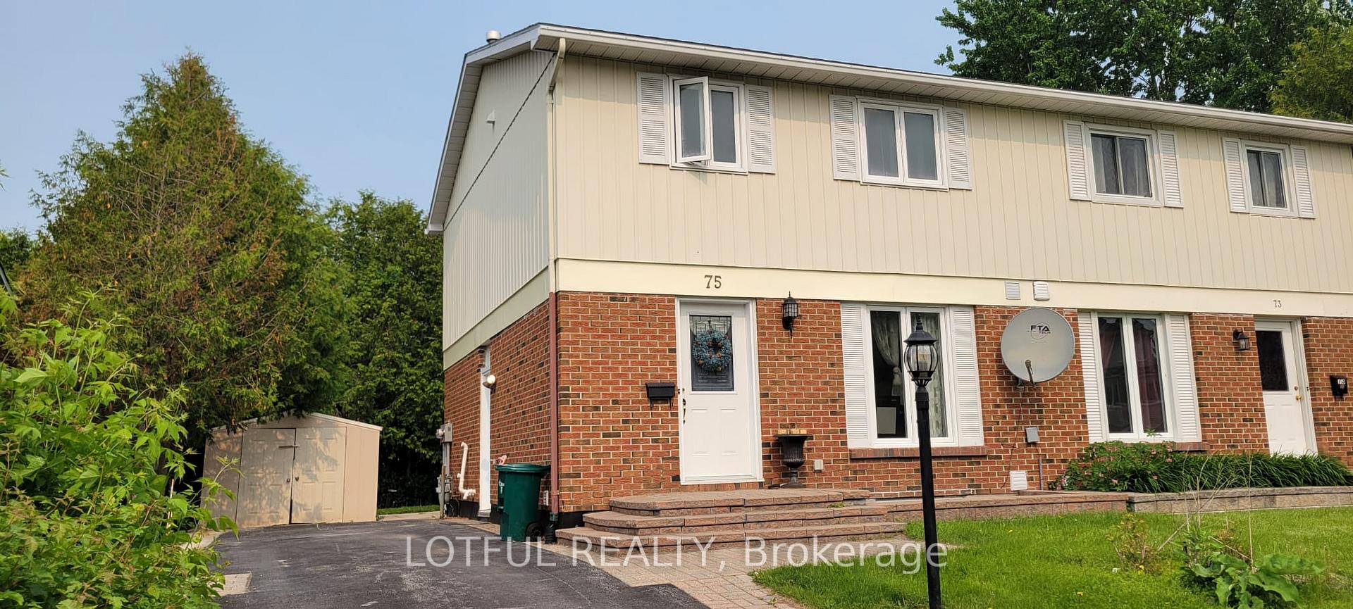 Front of Unit B, 75 Dalehurst Drive