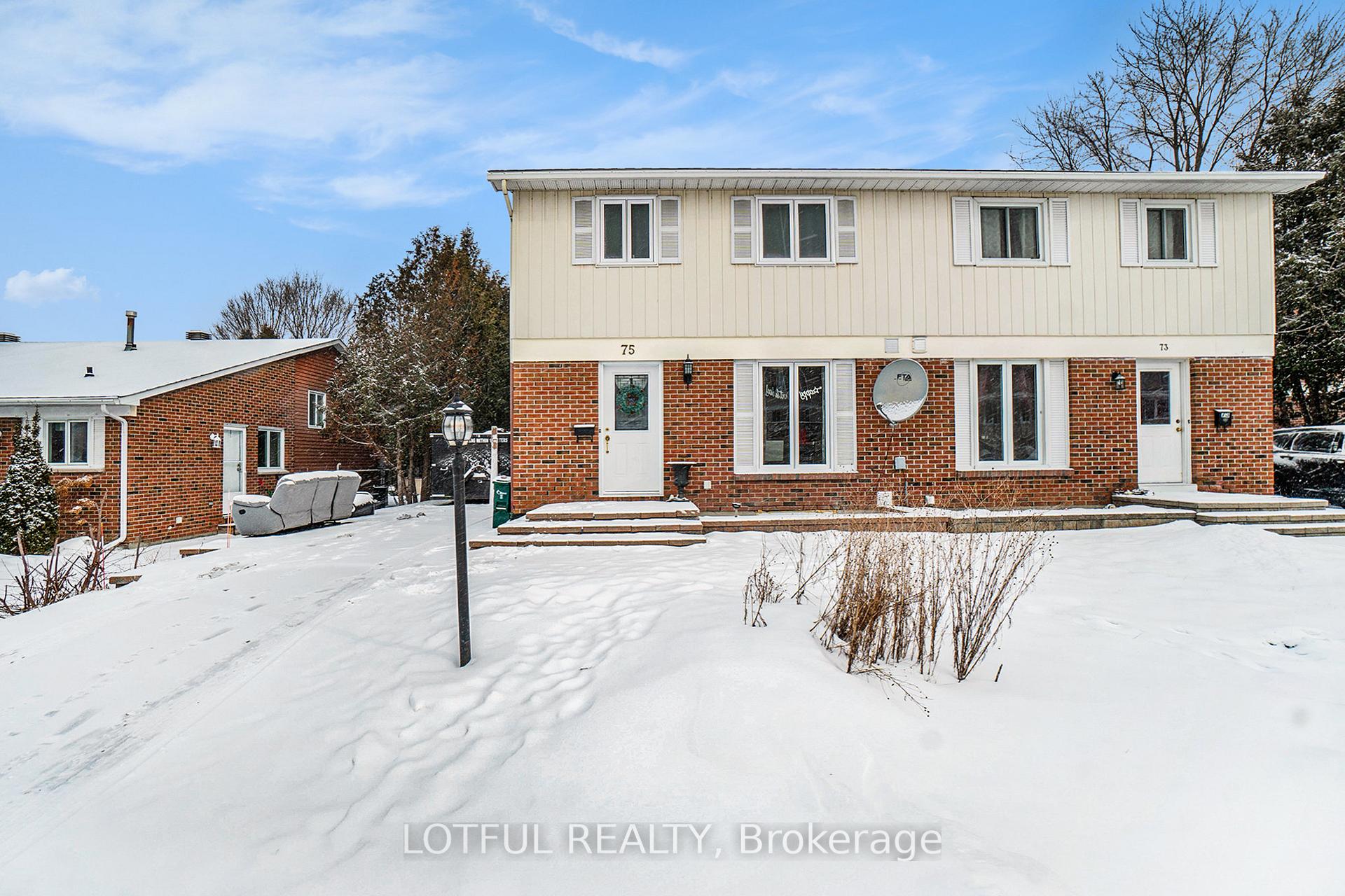 Front of Unit B, 75 Dalehurst Drive