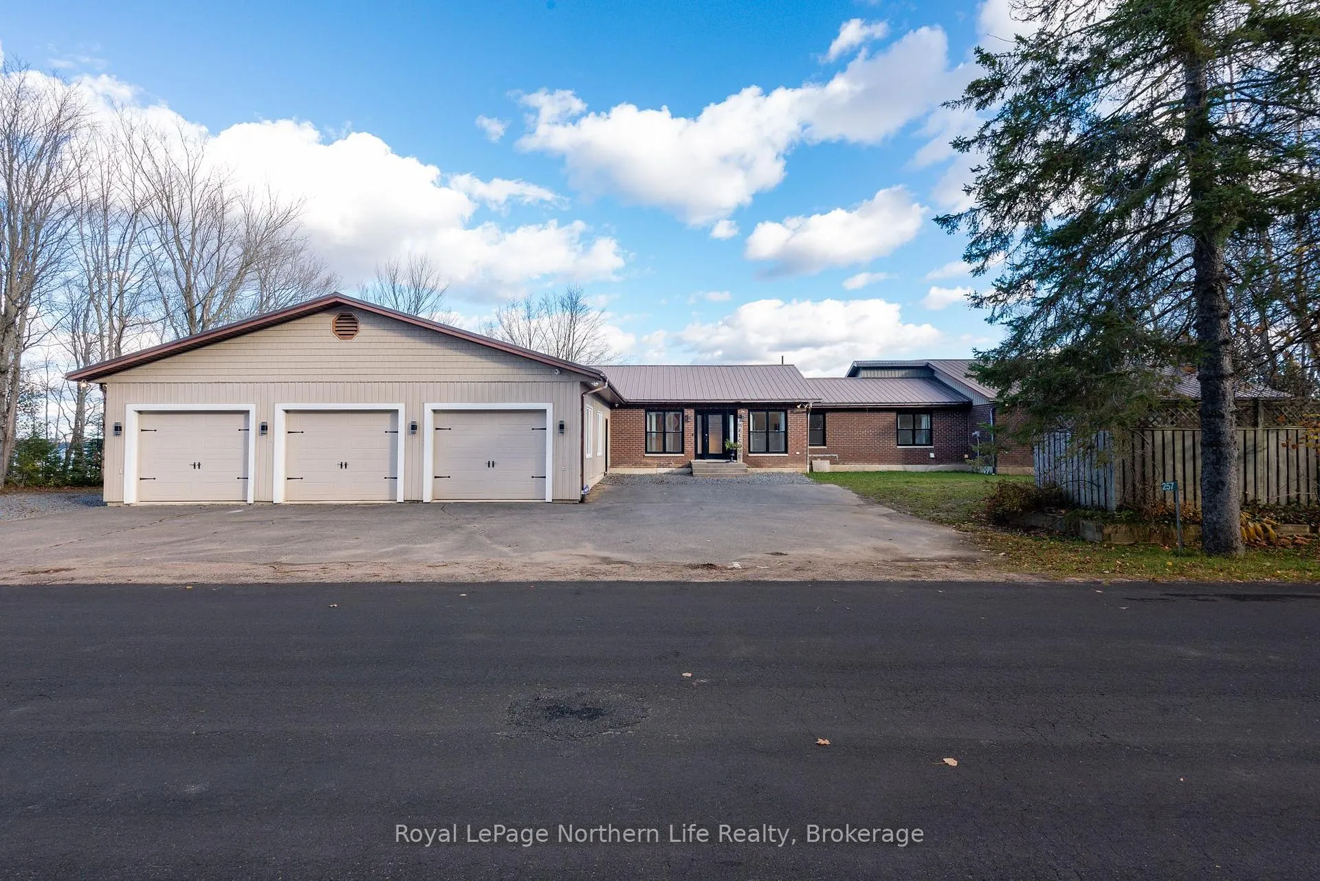 Front of 257 High Rock Road