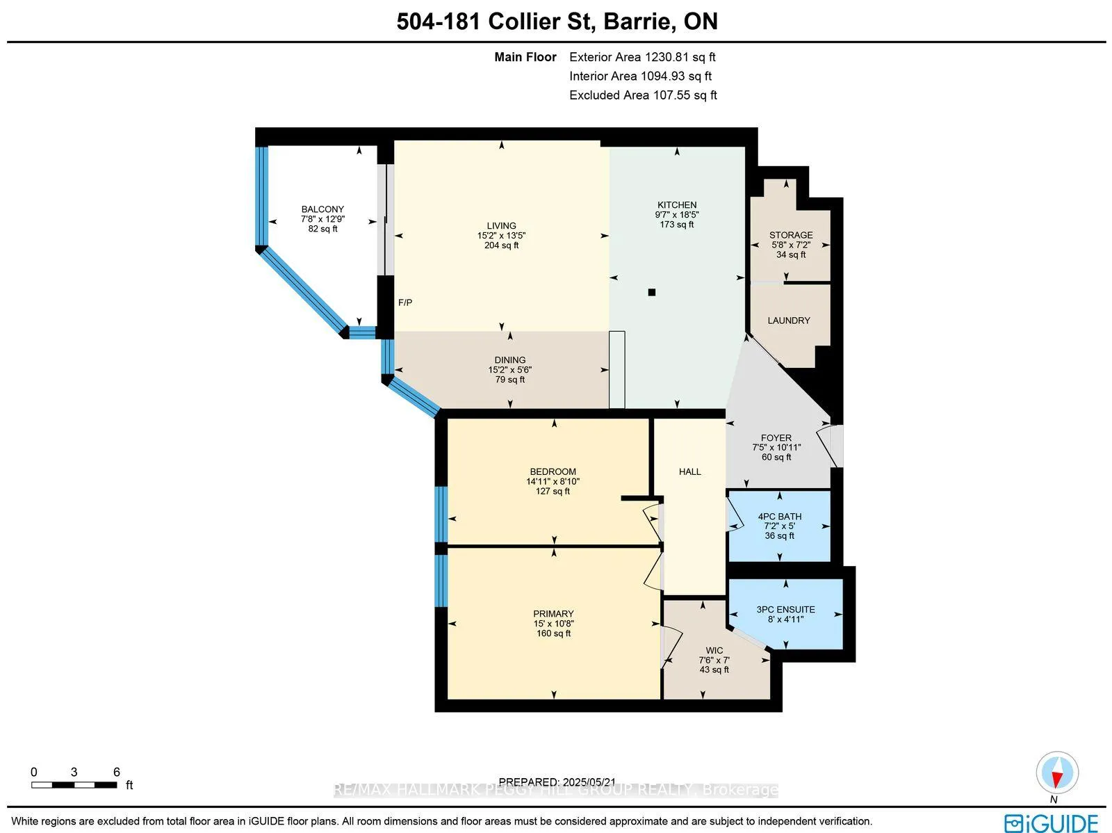 Photo 22 of Unit 504, 181 Collier Street, Barrie, City Centre — HOMEH
