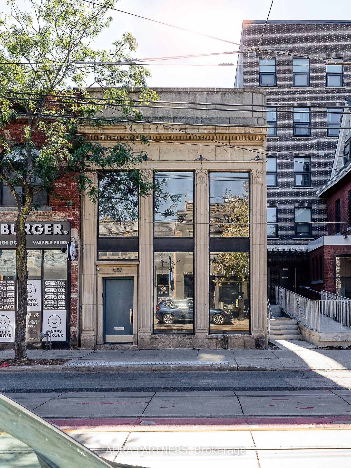 Front of 687 Queen Street E