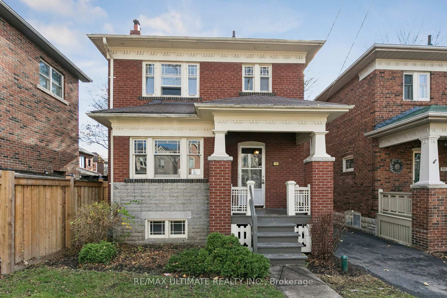 Front of 115 Wanless Avenue