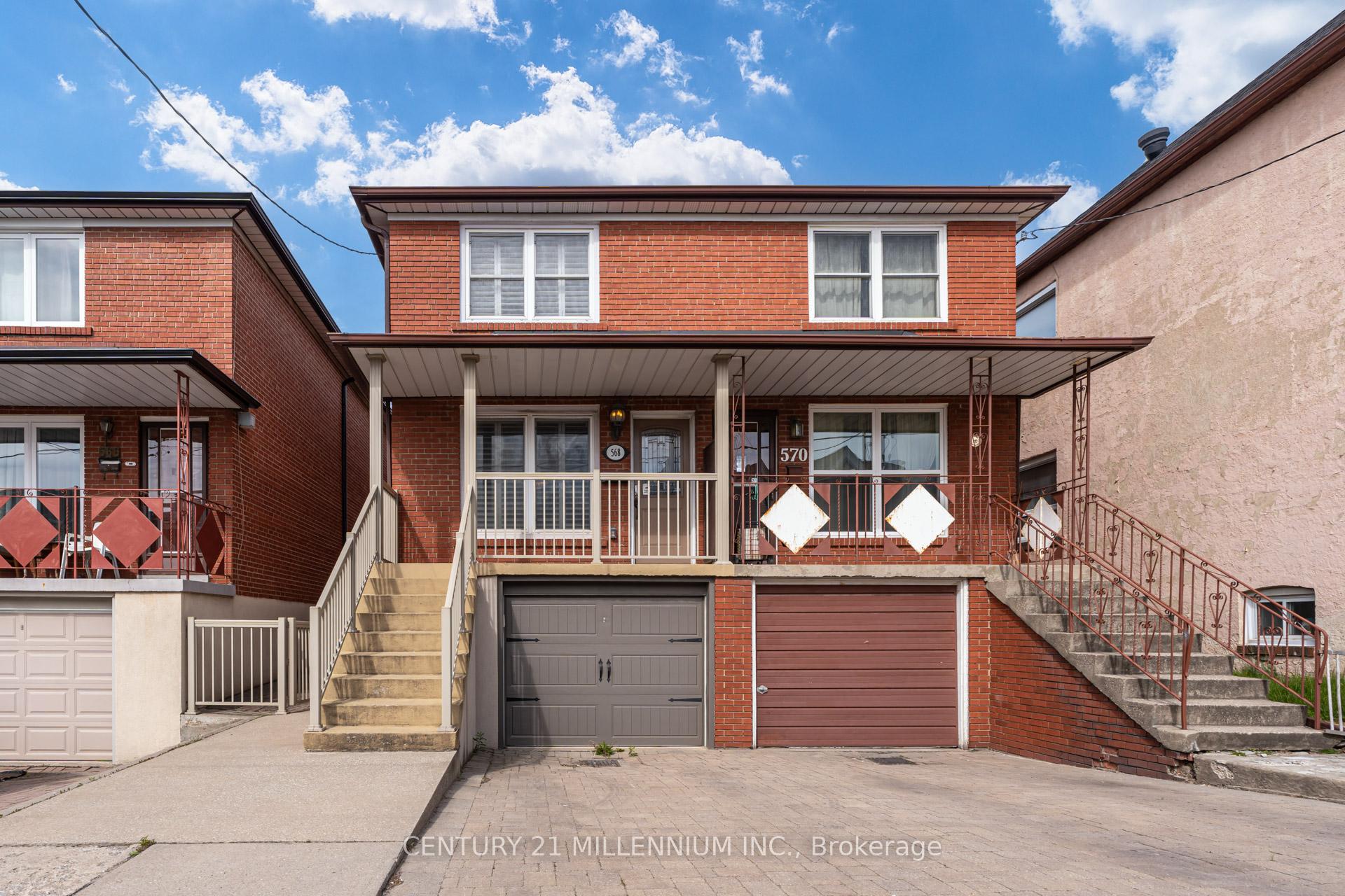 Front of 568 Dufferin Street