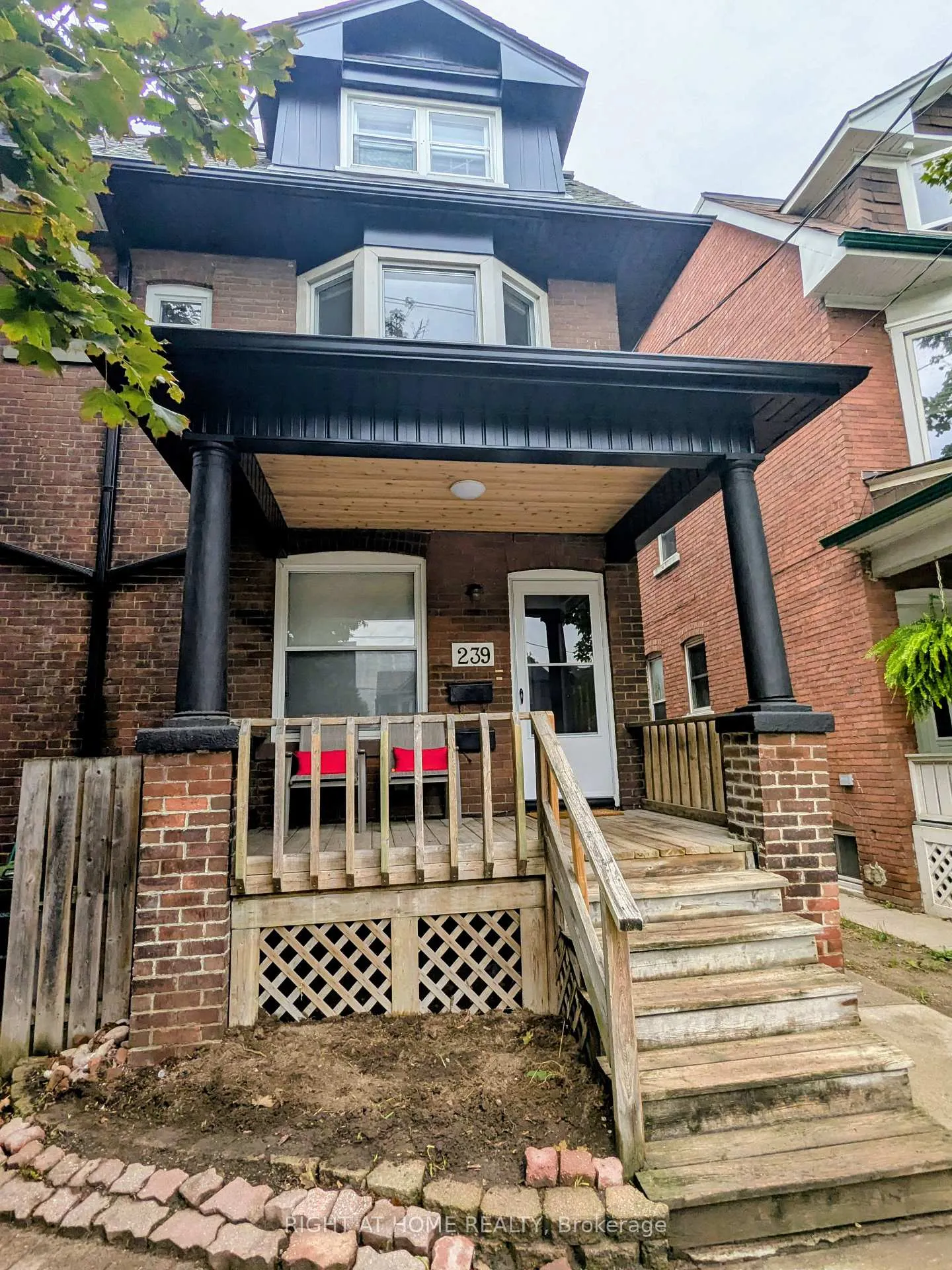 Front of 239 Woodbine Avenue