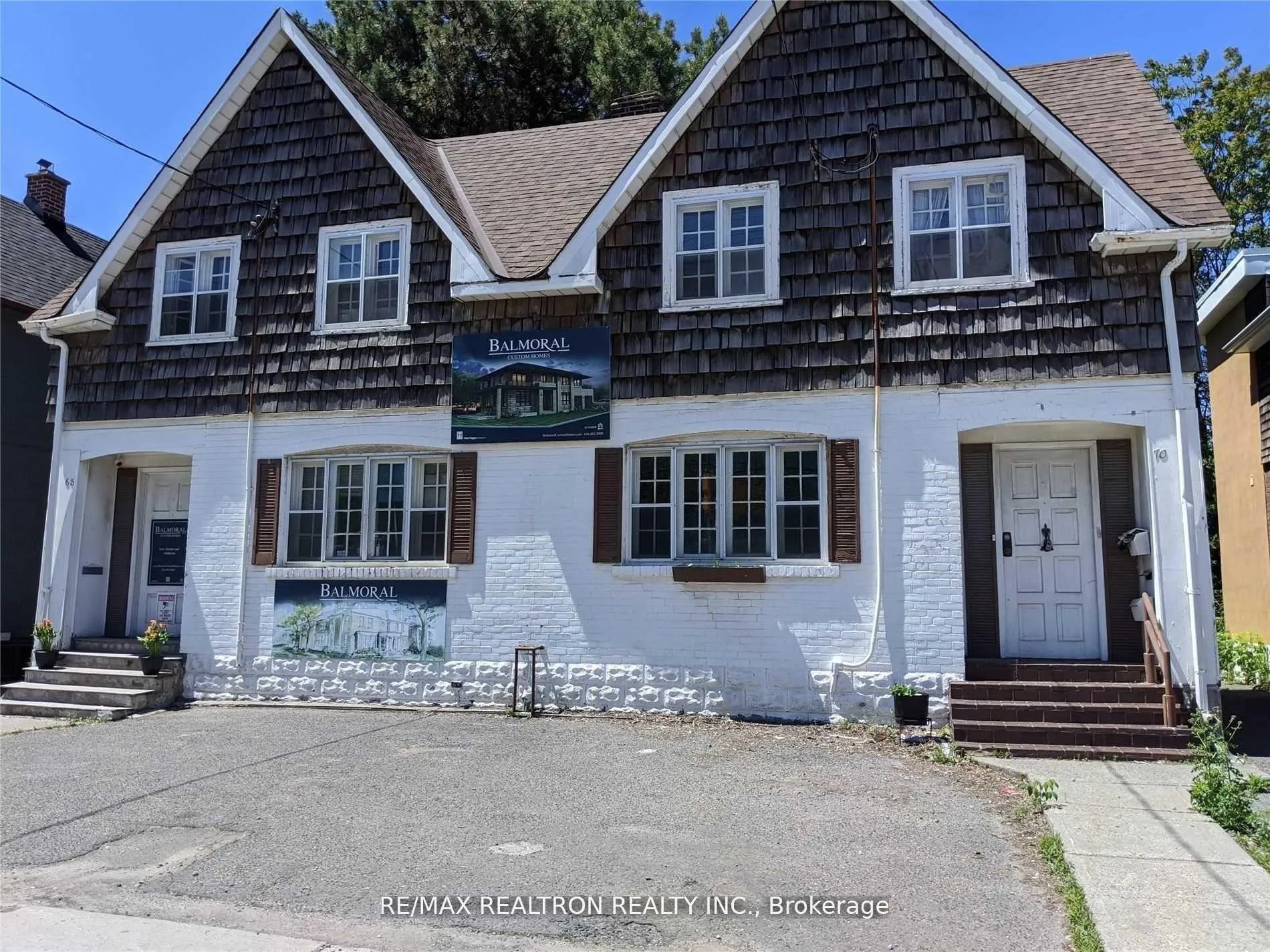 Front of 68-70 Laird Drive
