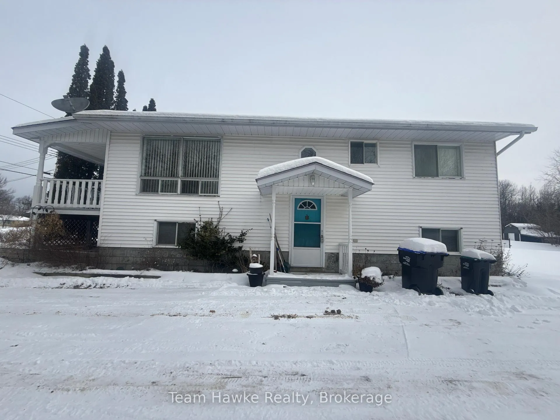 Front of 203 Woodlands Avenue