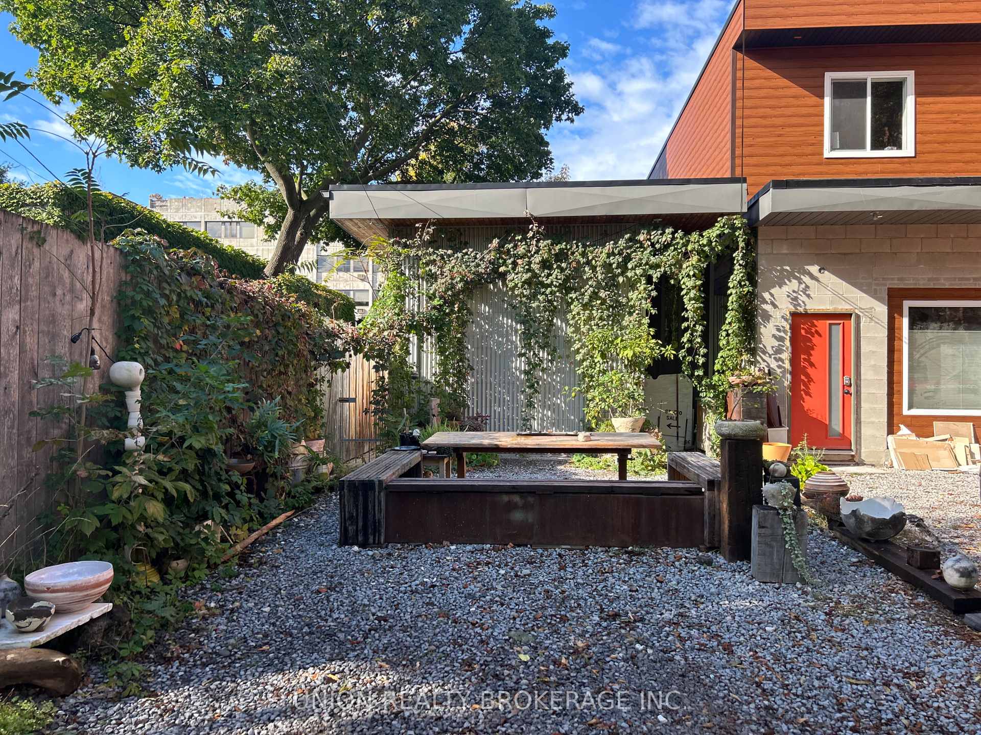 Front of Unit rear workspace, 303 Coxwell Avenue