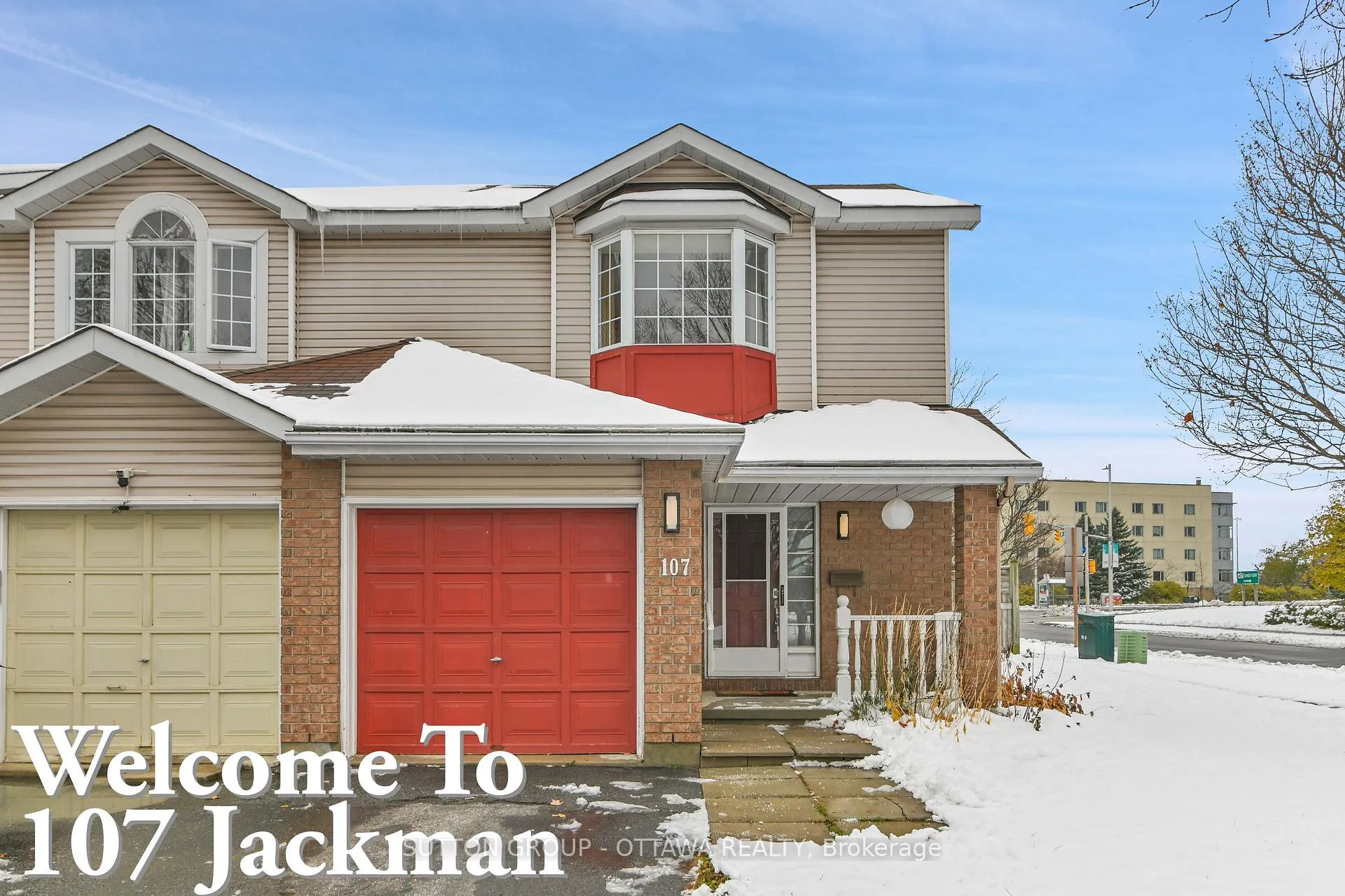 Front of 107 Jackman Terrace