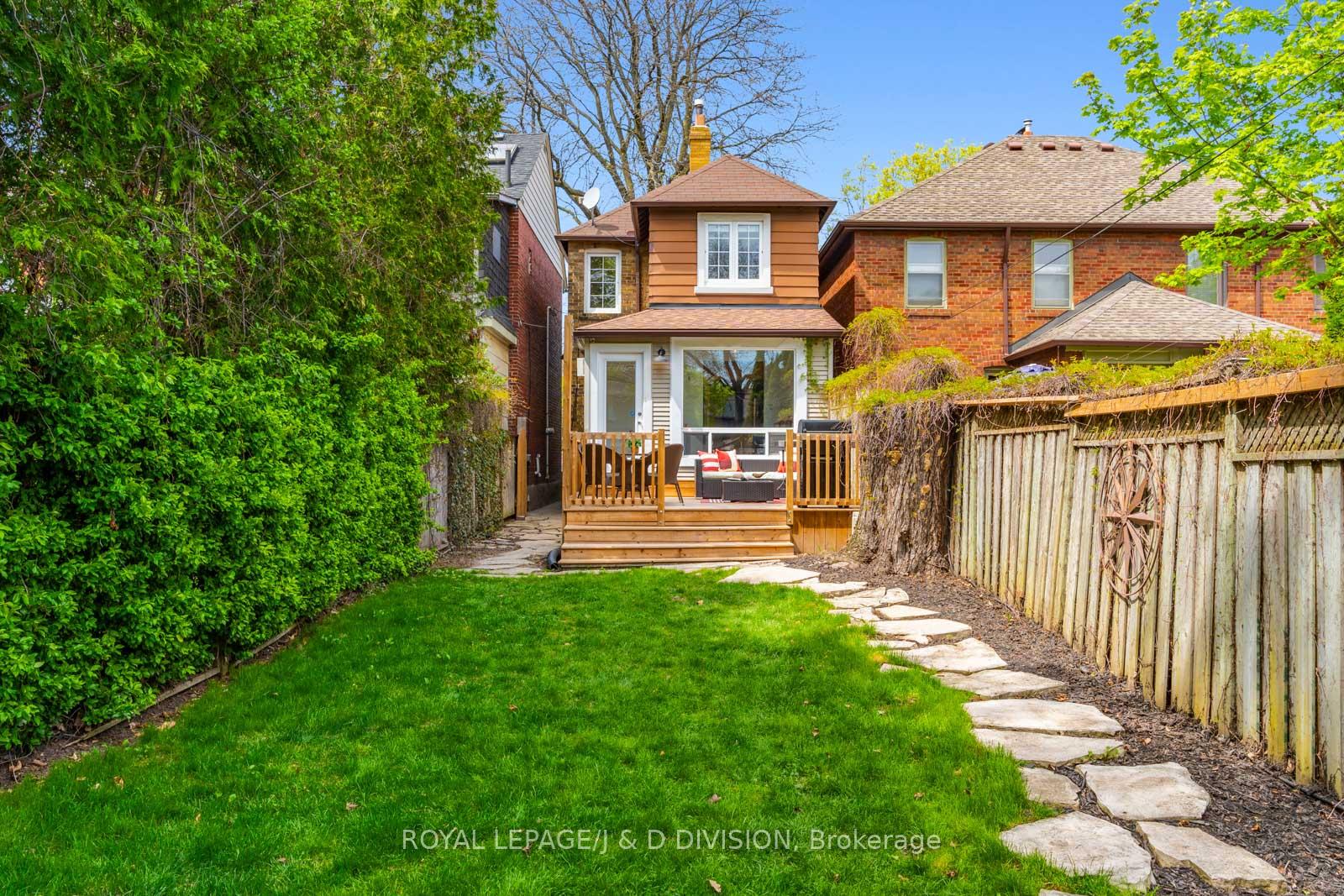 Front of 325 Davisville Avenue