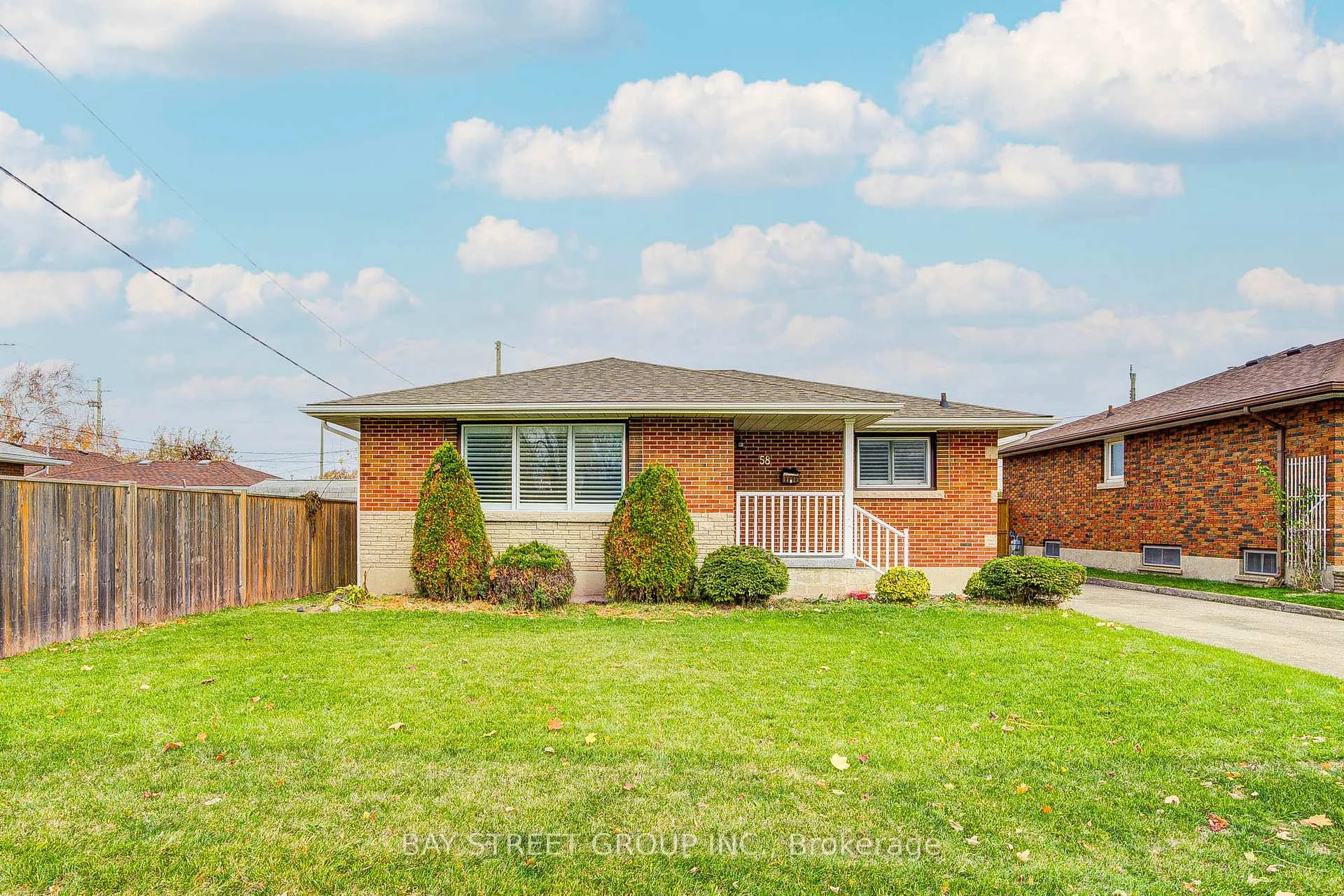 Front of 58 Broderick Avenue