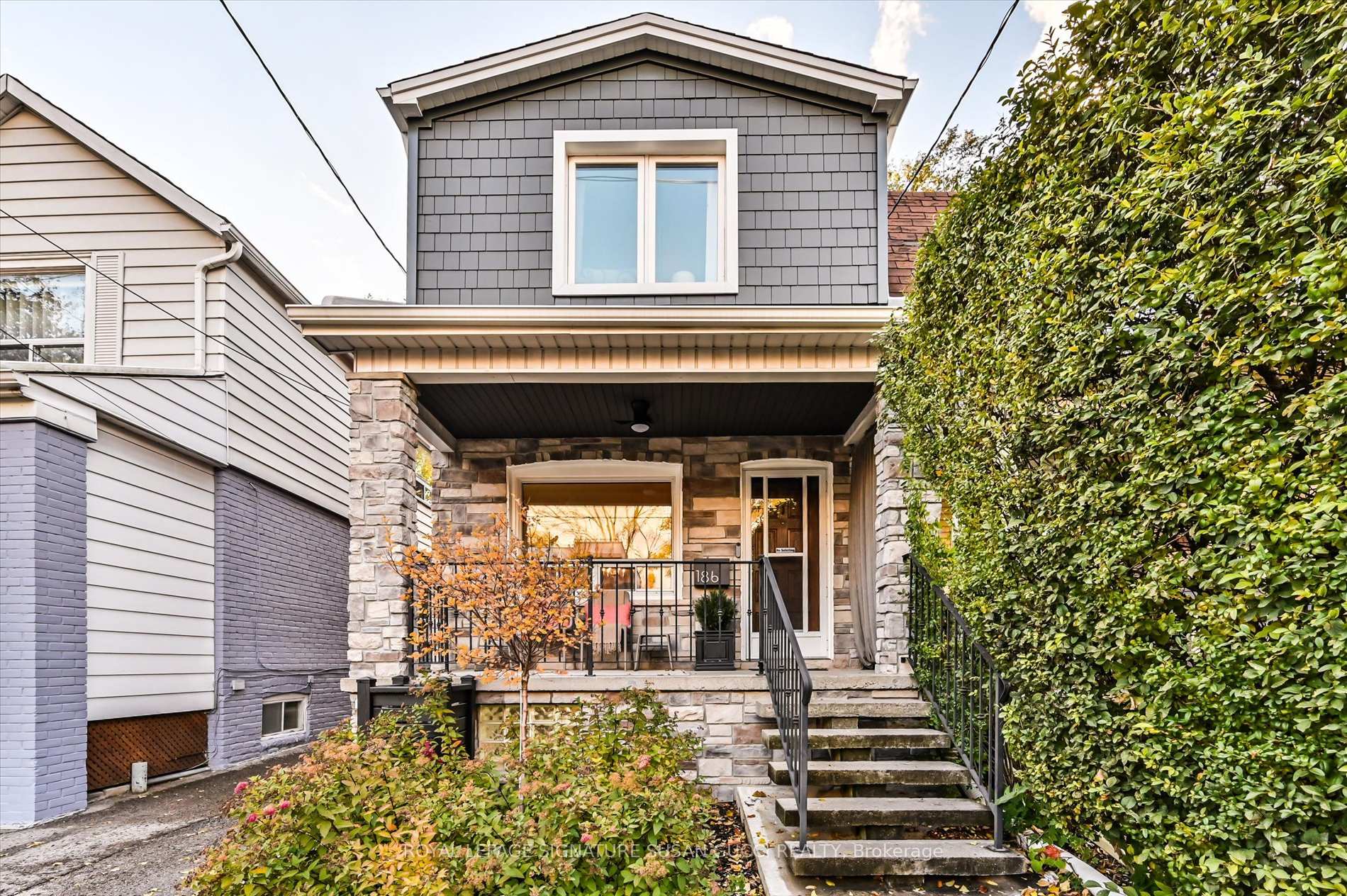 Front of 186 Gledhill Avenue