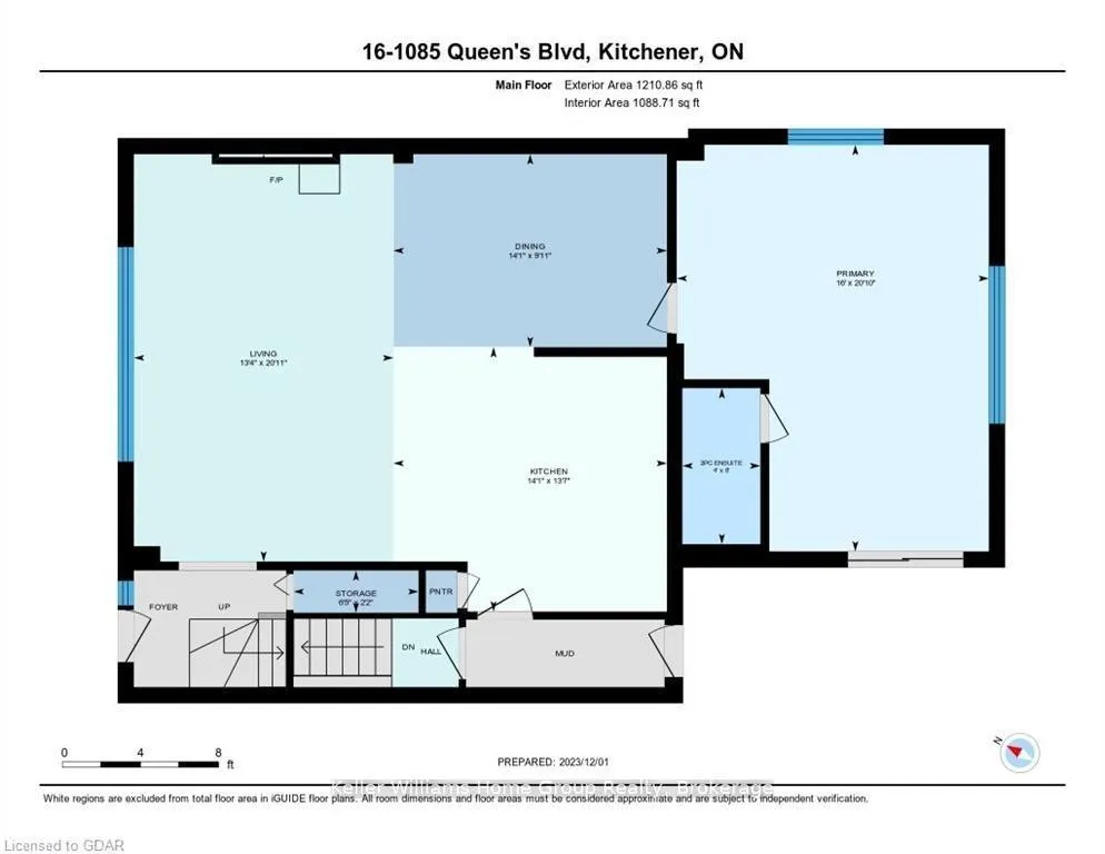 Photo 22 of Unit 16A, 1085 Queens Boulevard, Kitchener — HOMEH