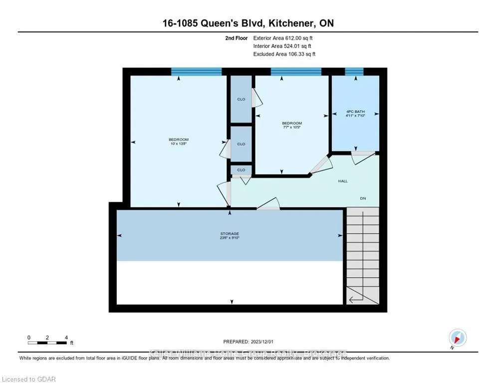Photo 23 of Unit 16A, 1085 Queens Boulevard, Kitchener — HOMEH