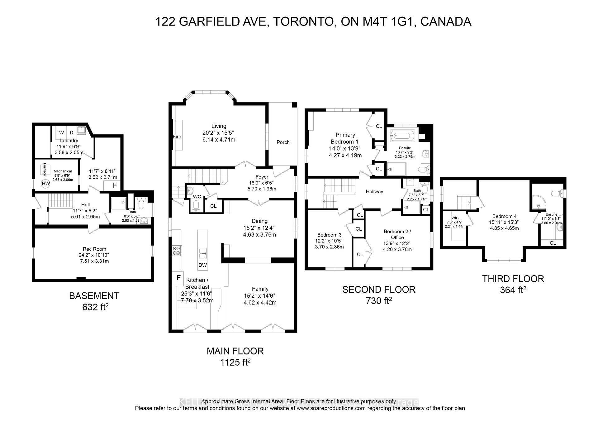 Photo 39 of 122 Garfield Avenue, Toronto, Rosedale-Moore Park — HOMEH