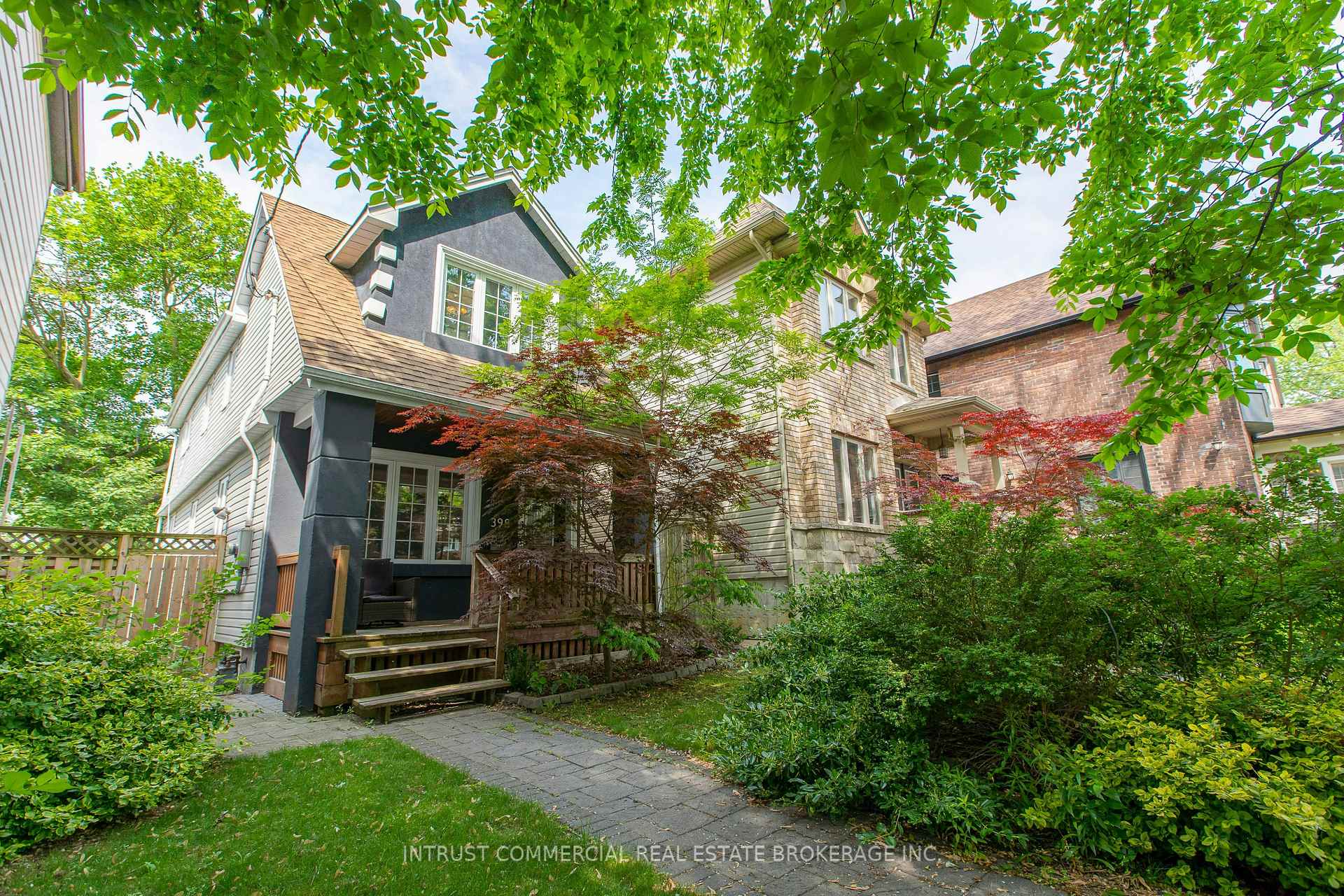 Front of 398 Leslie Street