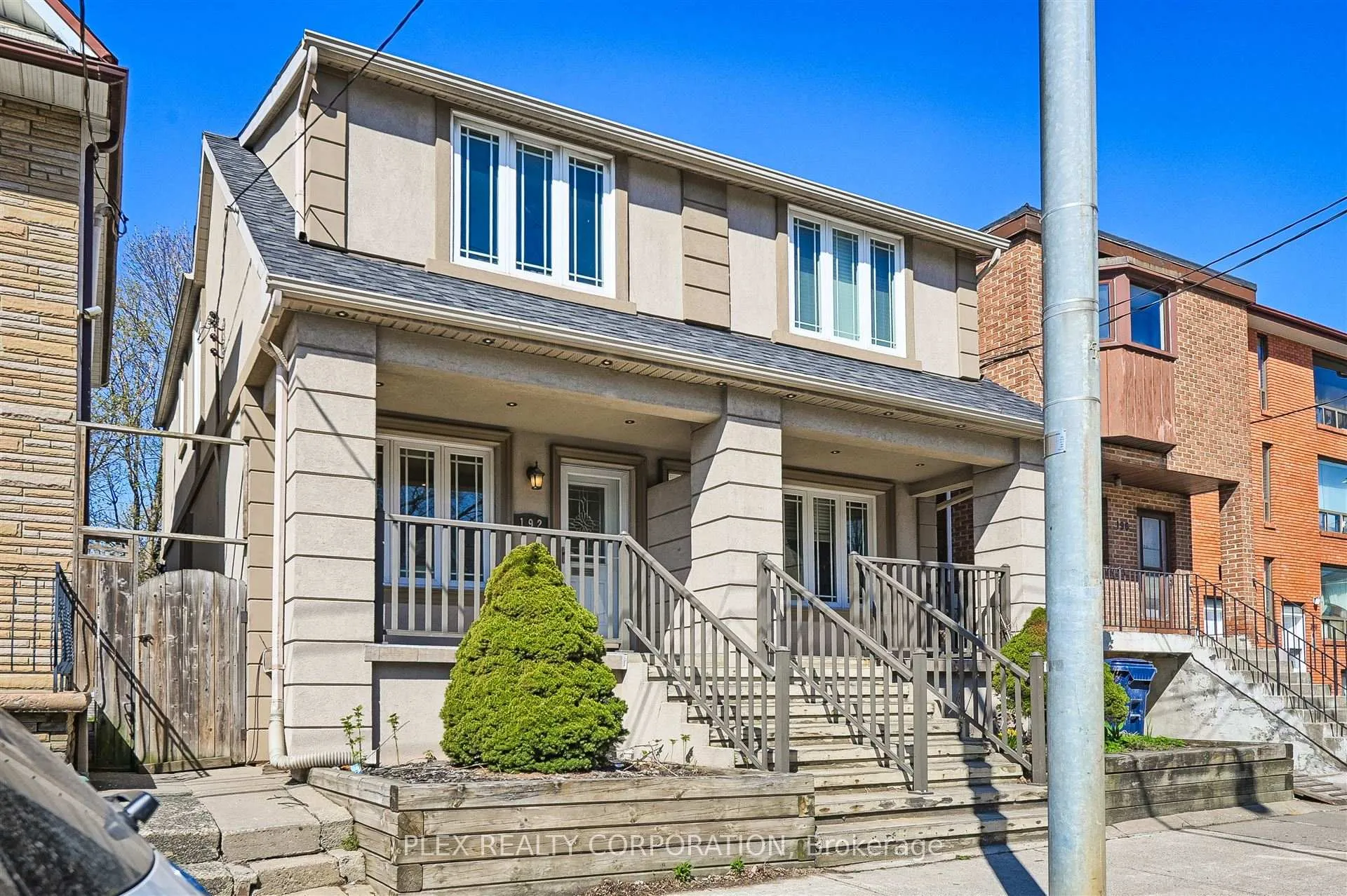 Front of 192 Coxwell Avenue