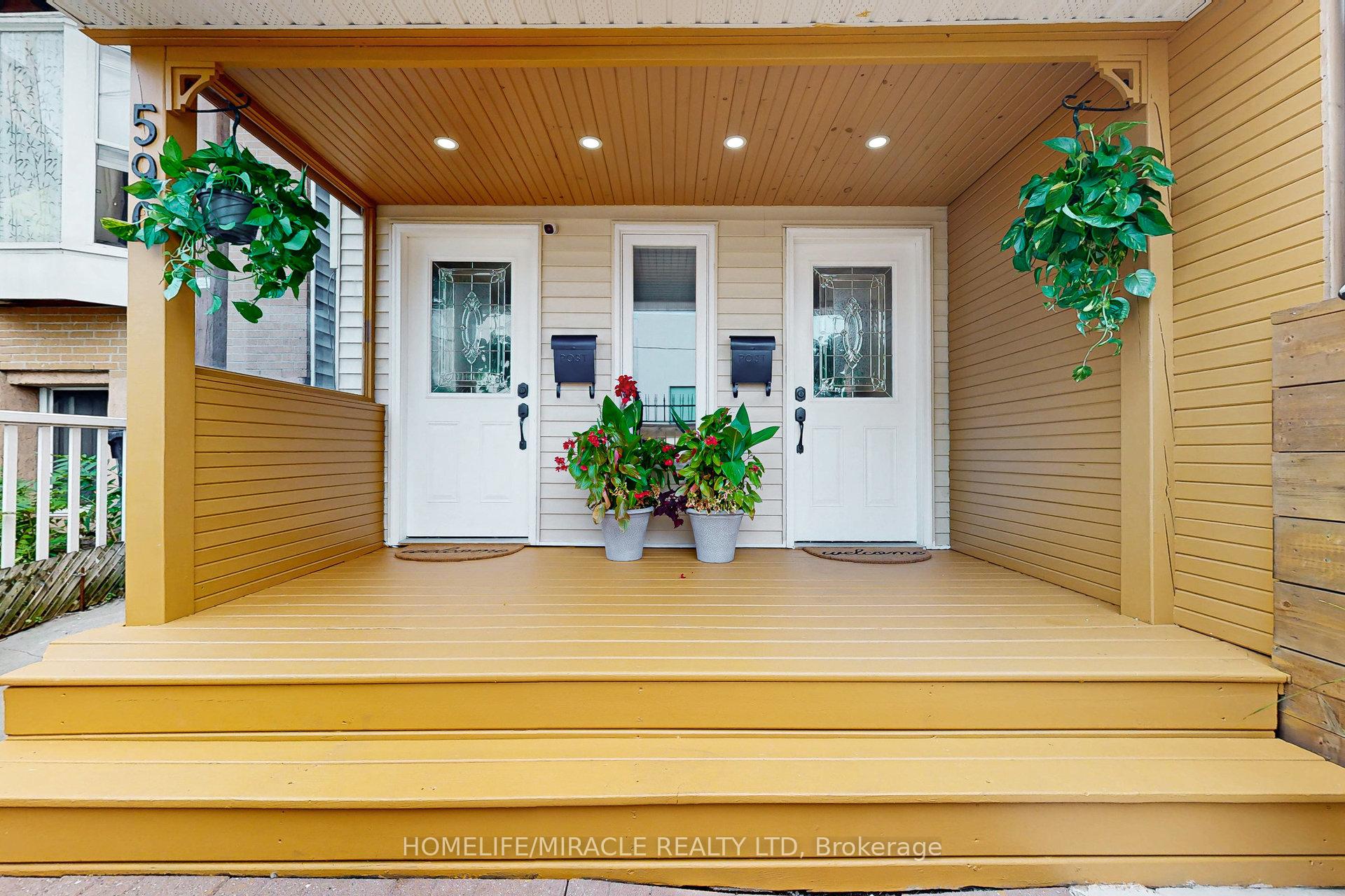 Front of 590 Jones Avenue
