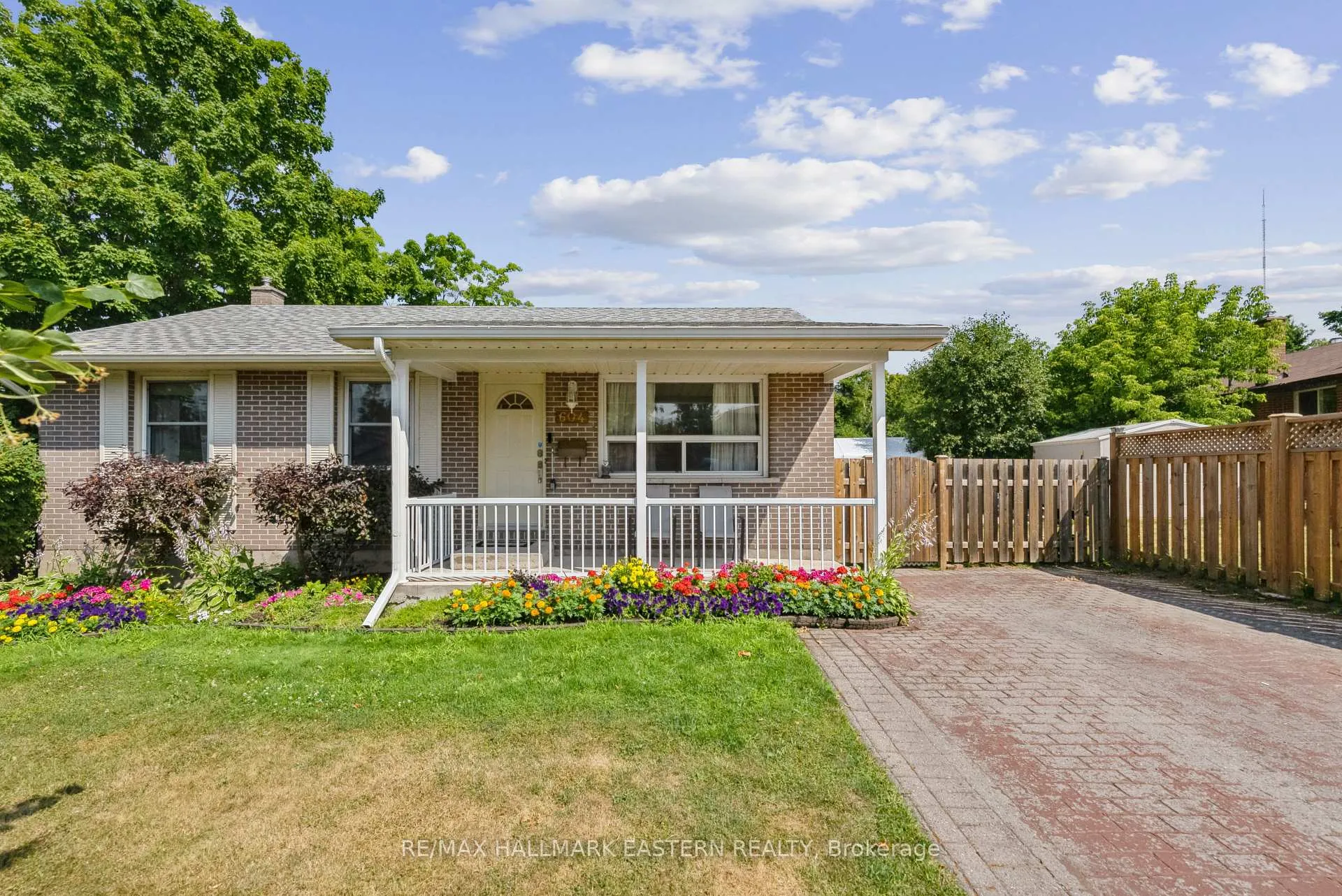 Front of 604 Garside Drive