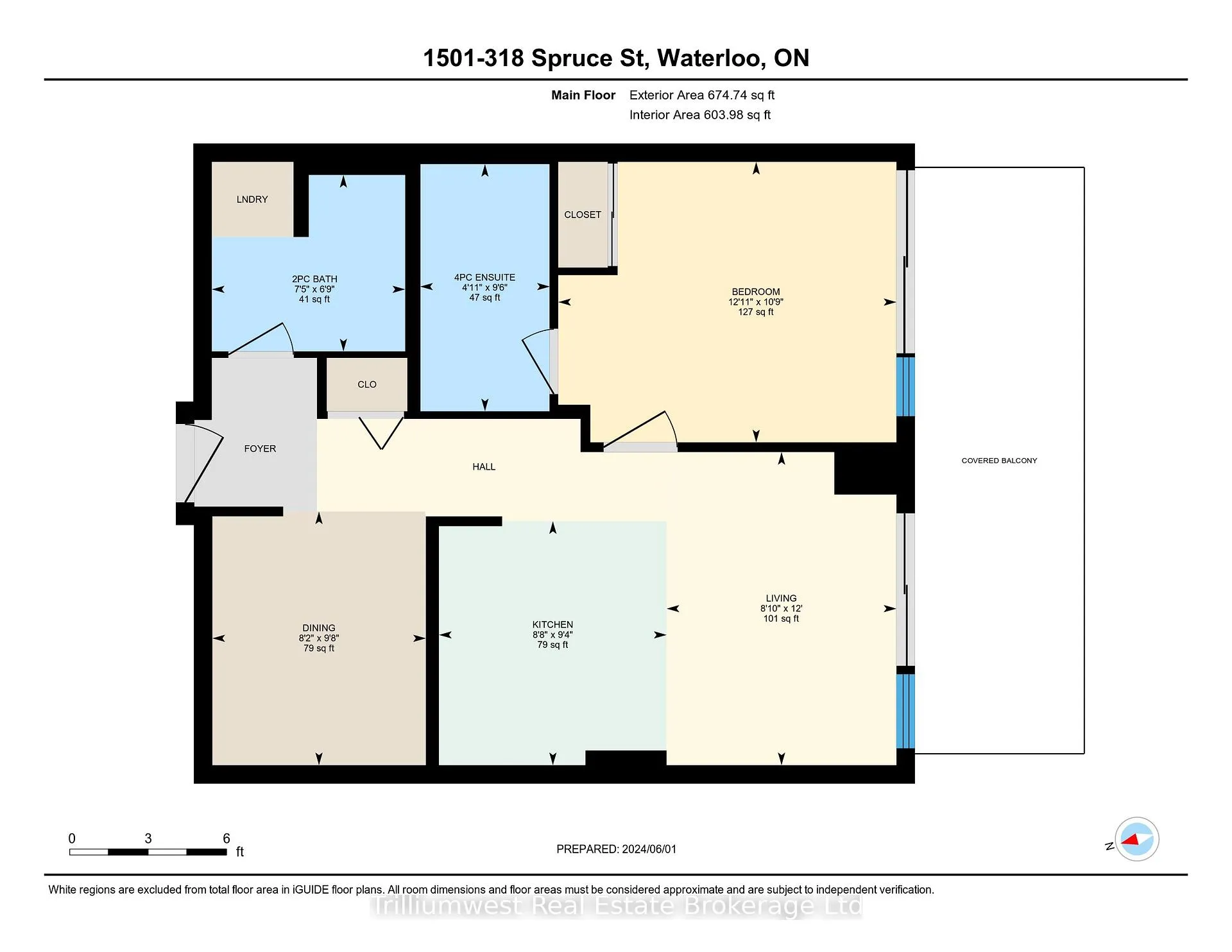 Photo 2 of Unit 1501, 318 Spruce Street, Waterloo, Lakeshore Village — HOMEH