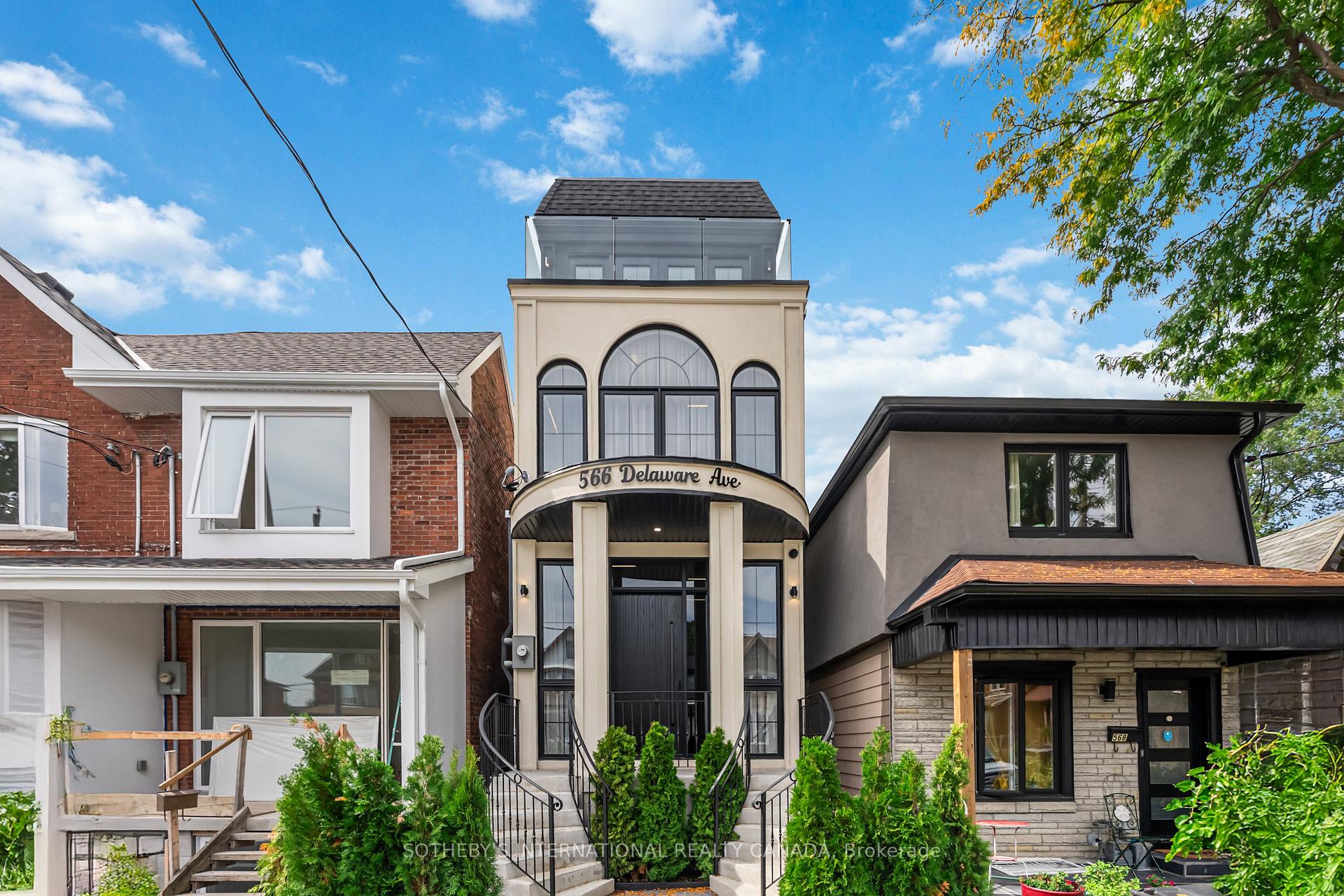 Front of 566 Delaware Avenue N