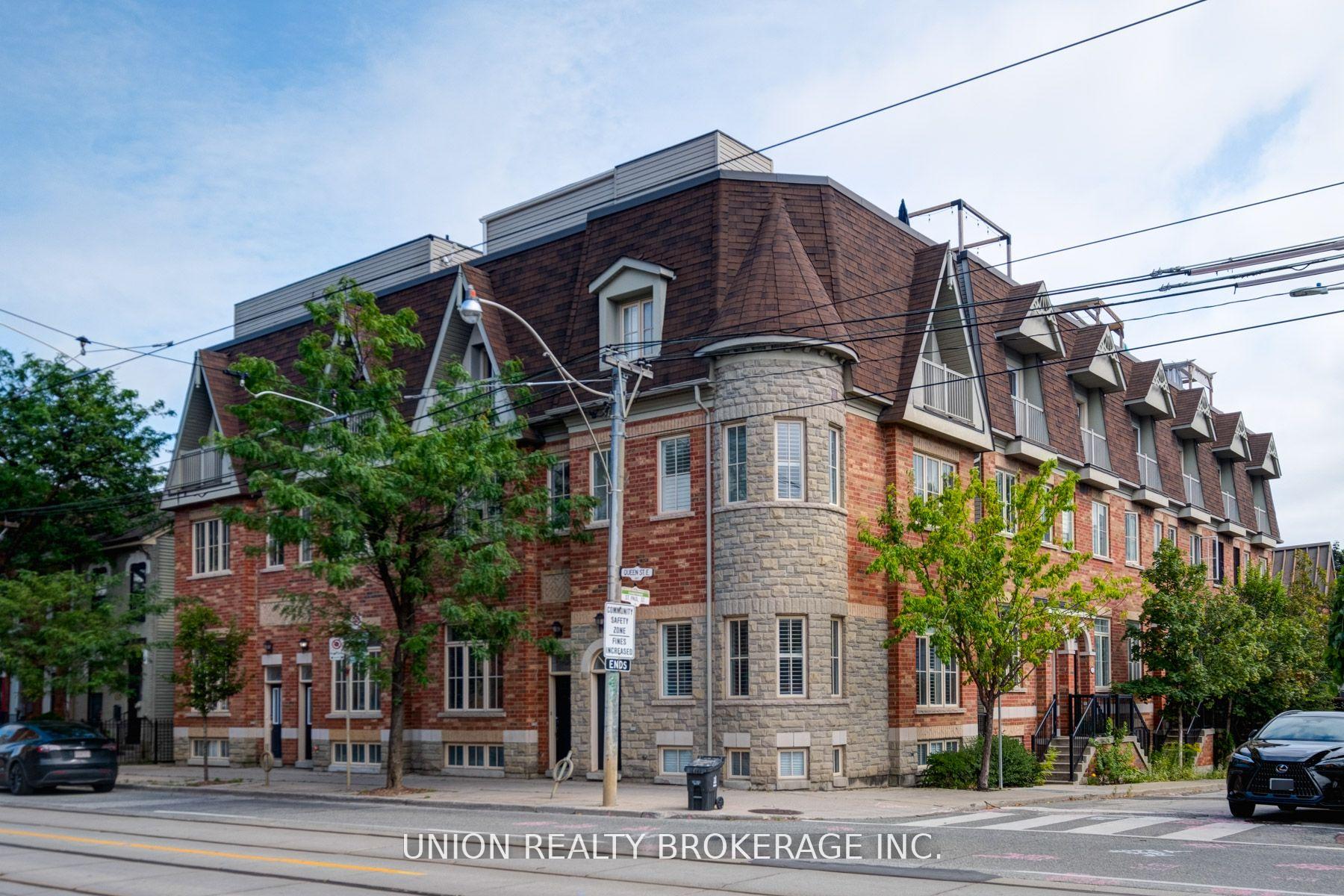 Front of 443C Queen Street E
