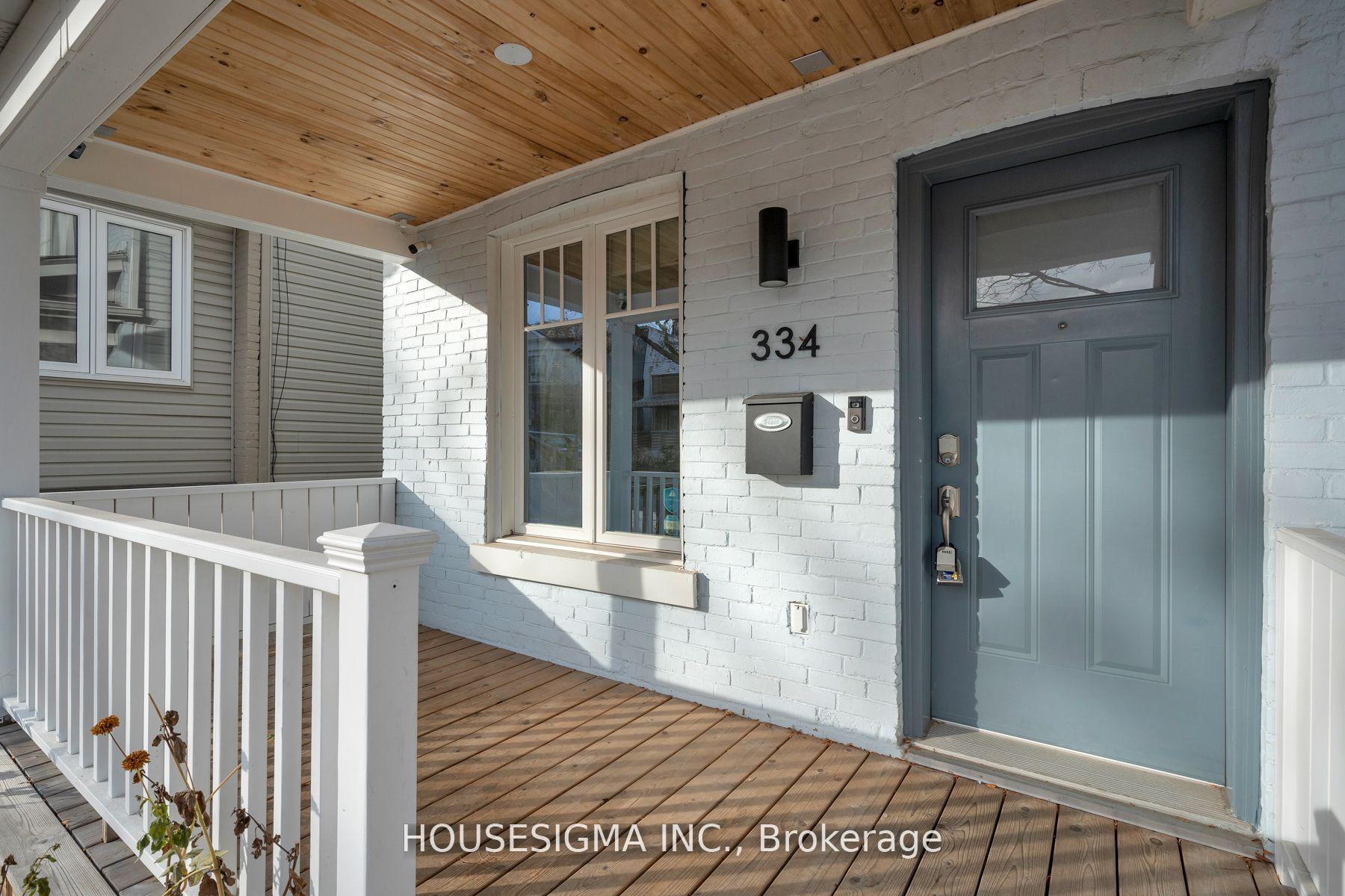 Photo 1 of Unit Upper, 334 Riverdale Avenue, Toronto, Blake-Jones — HOMEH