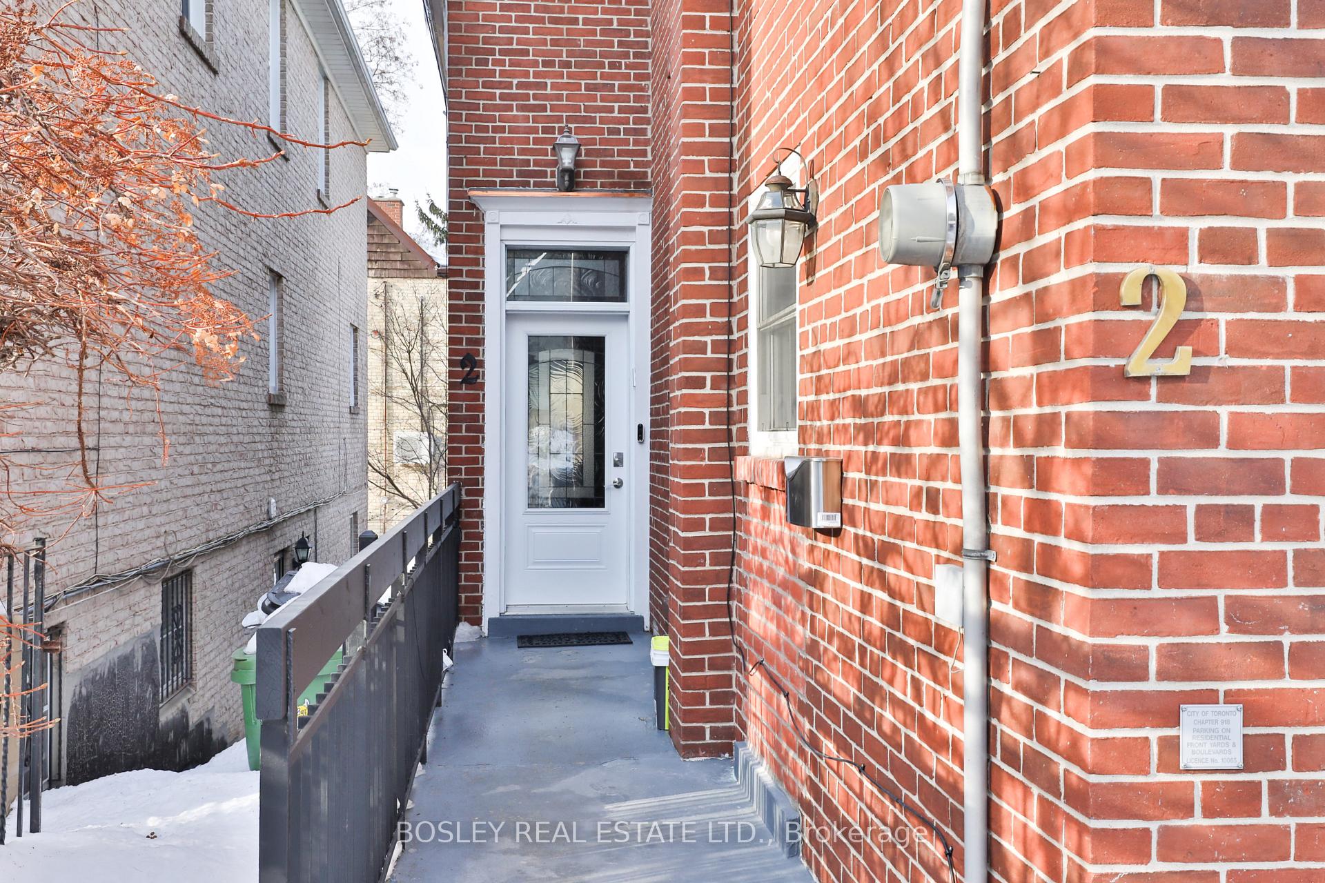 Photo 2 of 2 Fairfield Road, Toronto, Mount Pleasant East — HOMEH