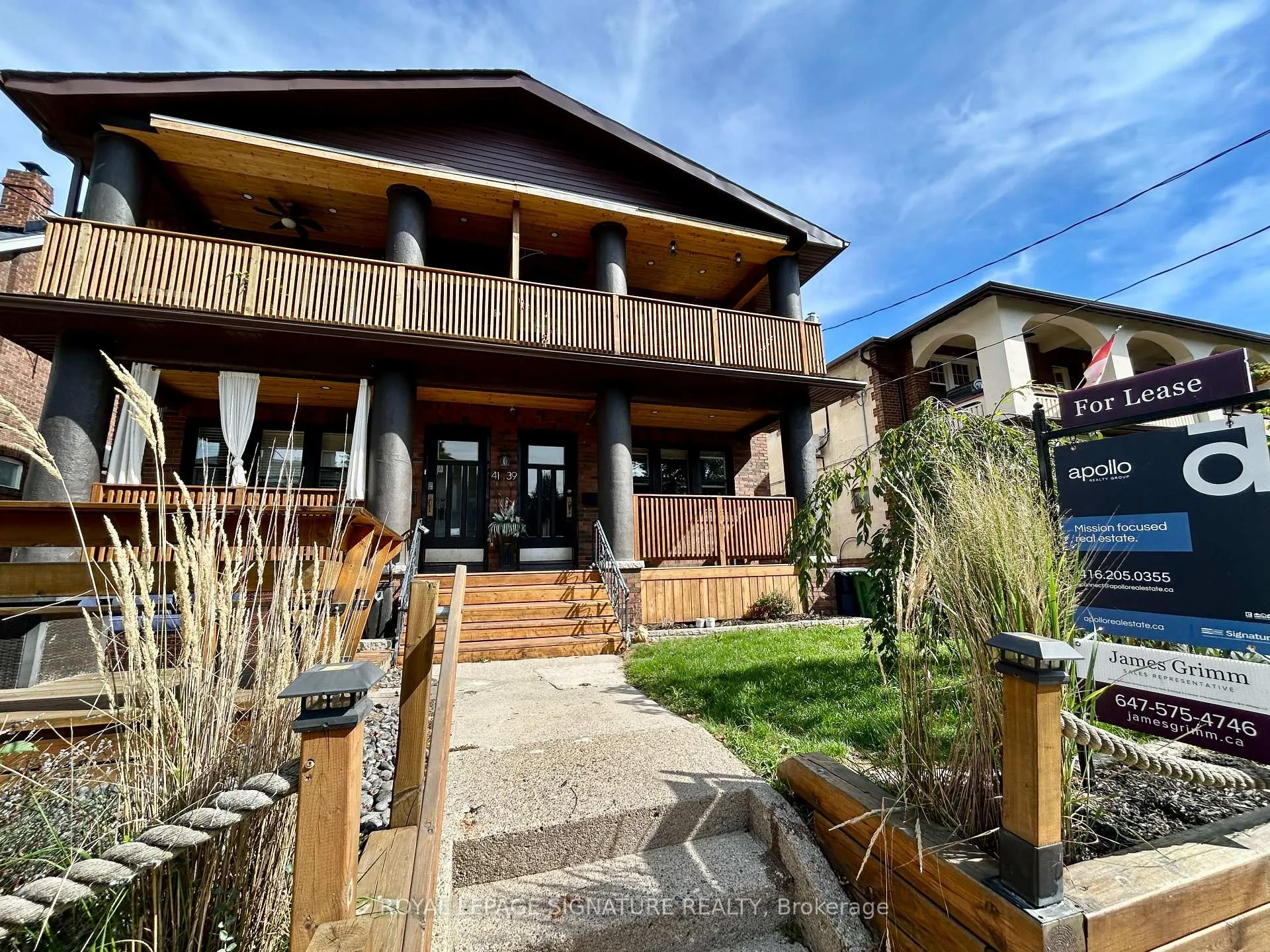 Front of Unit Main, 39 Scarboro Beach Boulevard