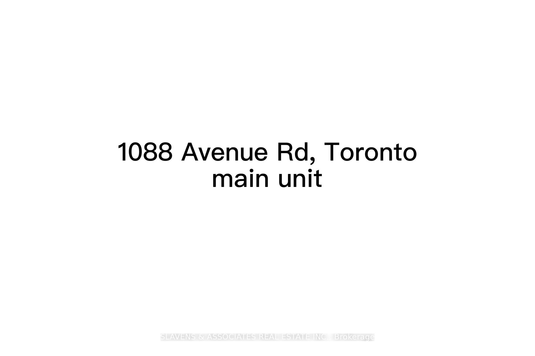 Photo 4 of 1088 Avenue Road, Toronto, Lawrence Park South — HOMEH