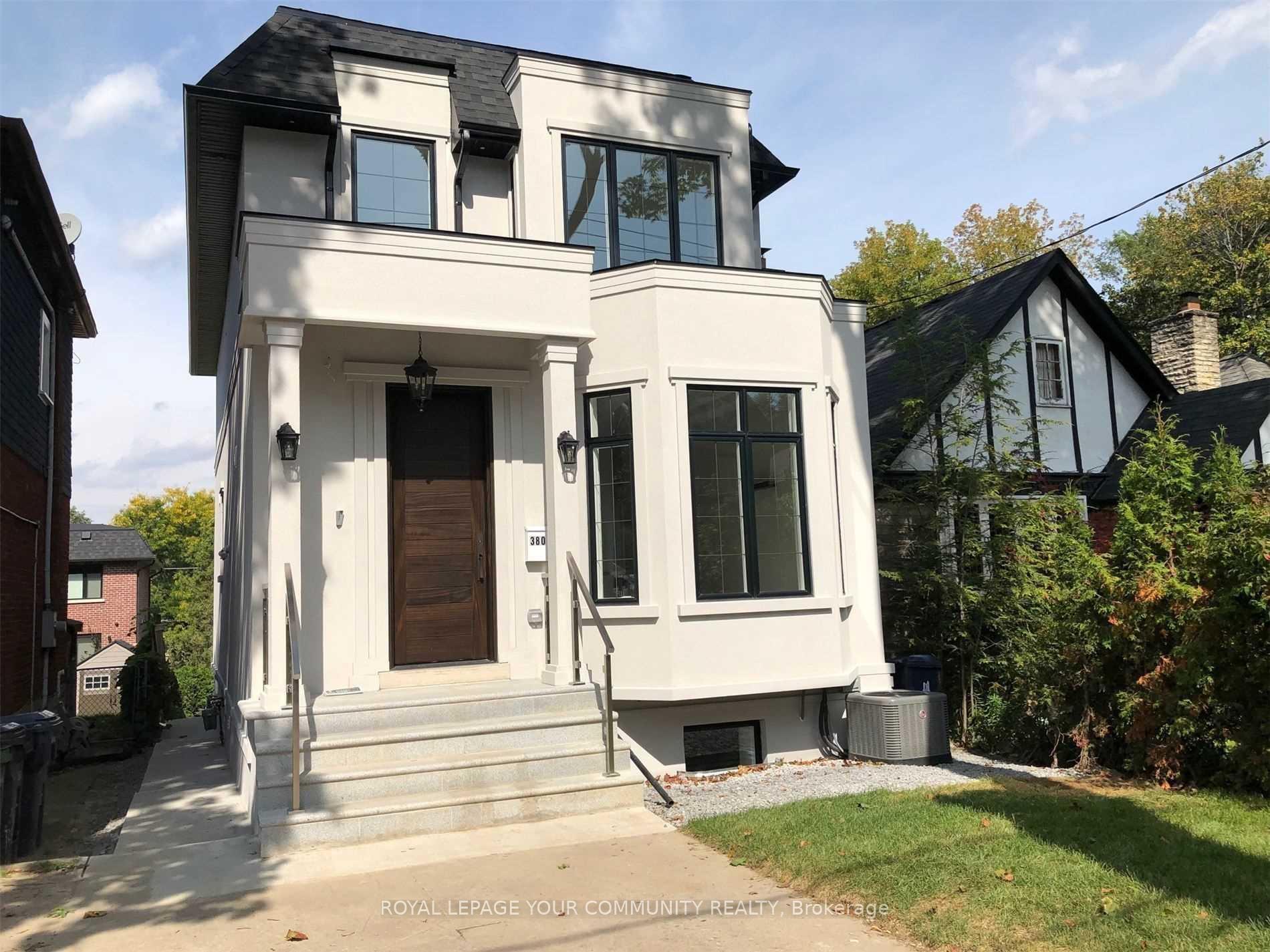 Front of 380 Roehampton Avenue