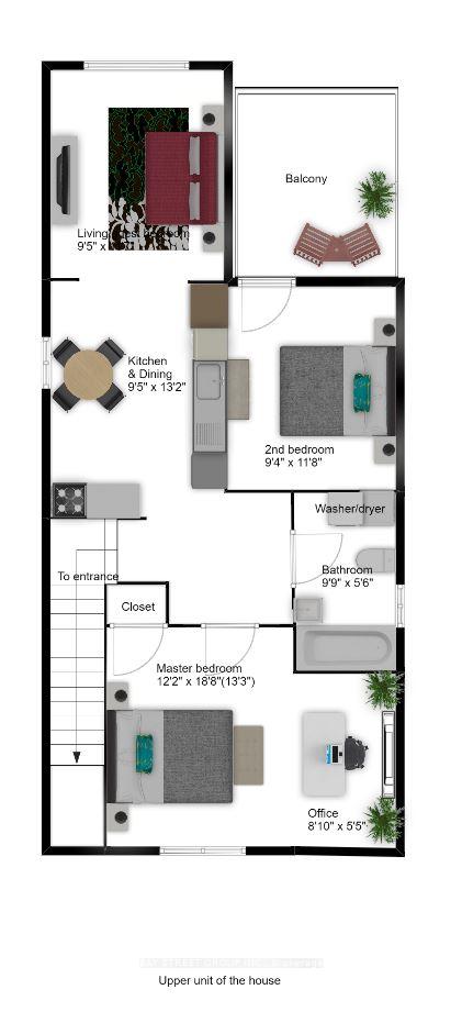 Photo 10 of Unit Upper, 20 Herbert Avenue, Toronto, The Beaches — HOMEH