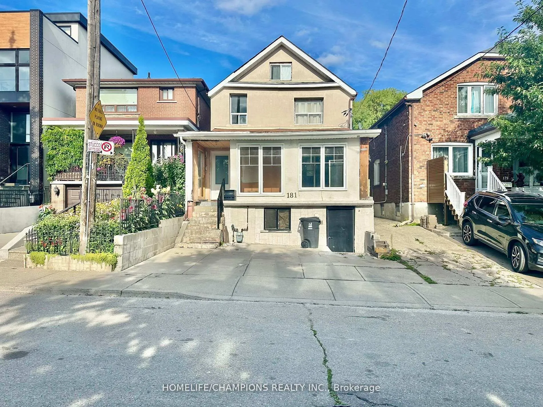 Front of 181 Cedric Avenue